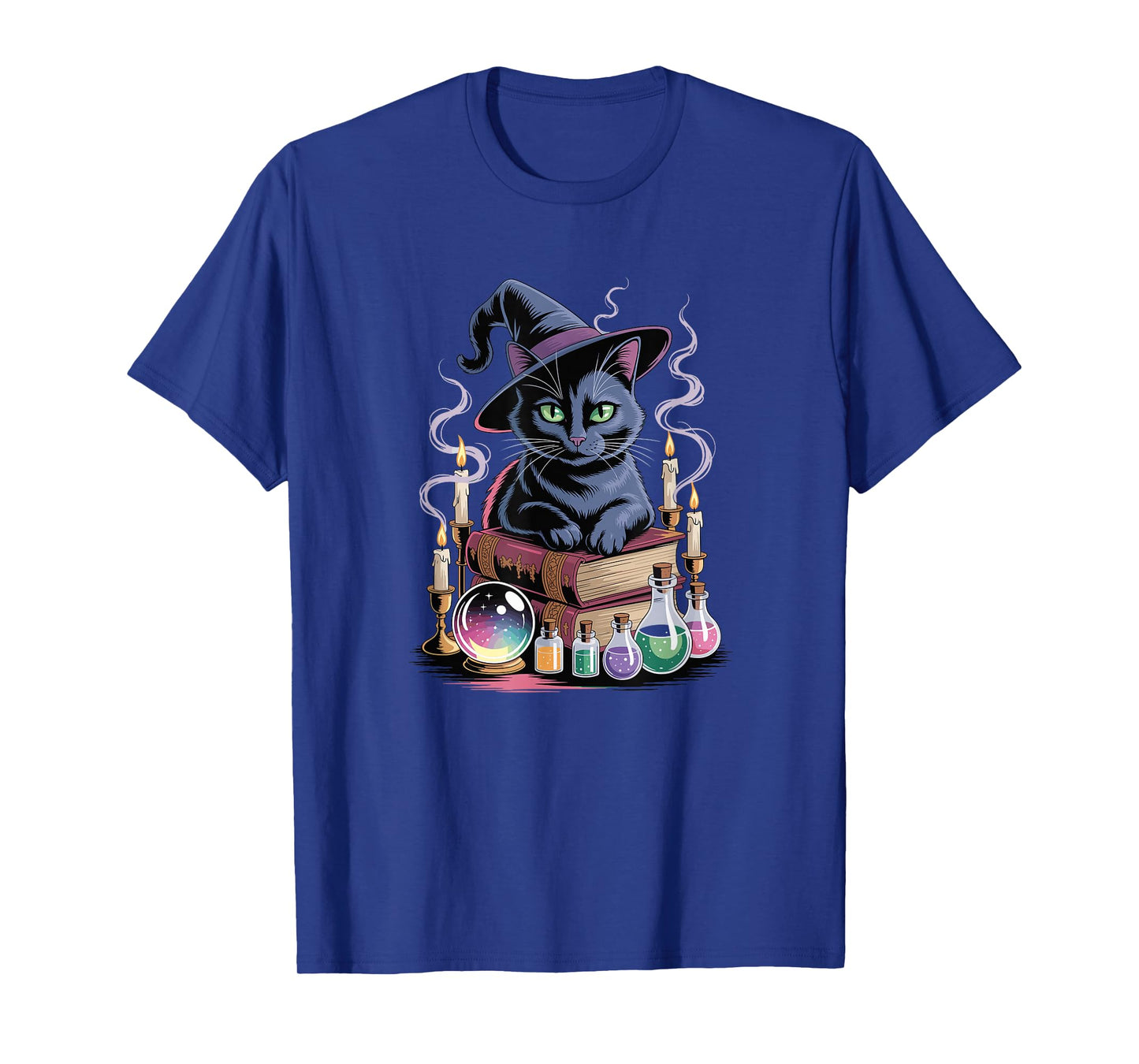 Halloween Witch Bombay Cat T-Shirt