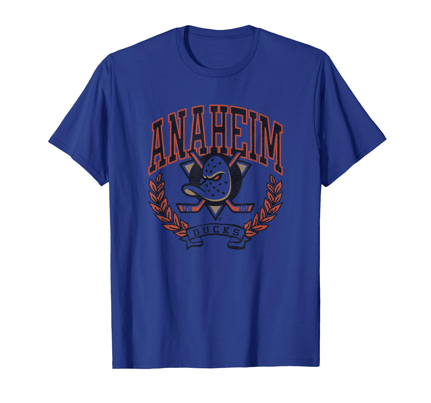 Anaheim Ducks Vintage Victory White Licensed T-Shirt