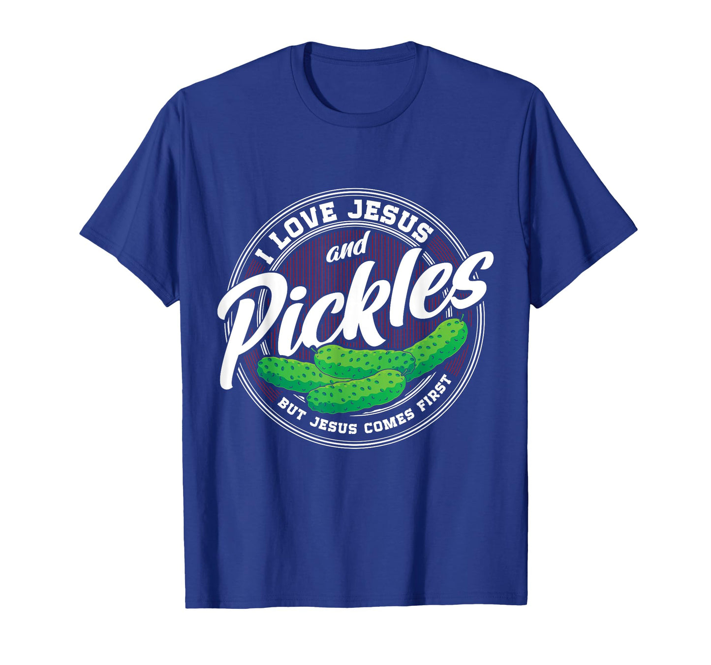 Pickles Lover Love Pickles Christian Religion Jesus Catholic T-Shirt