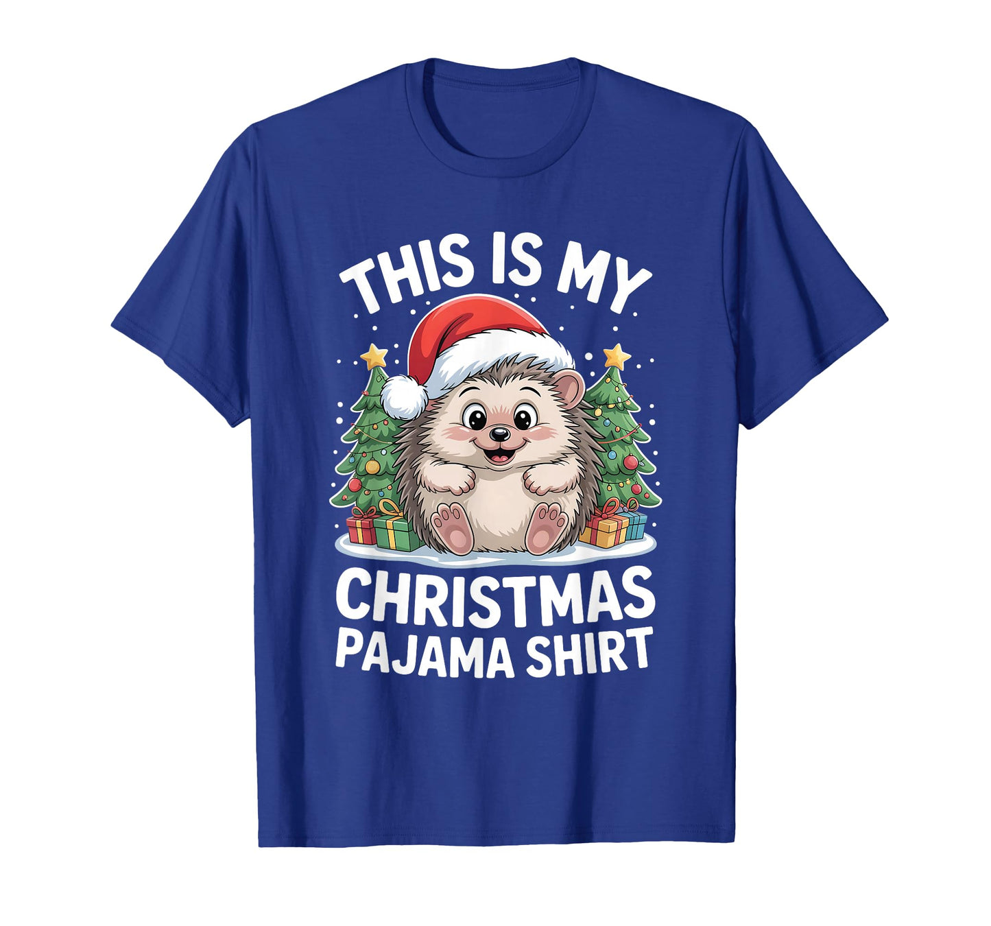 This is My Christmas Pajama Hedgehog T-Shirt