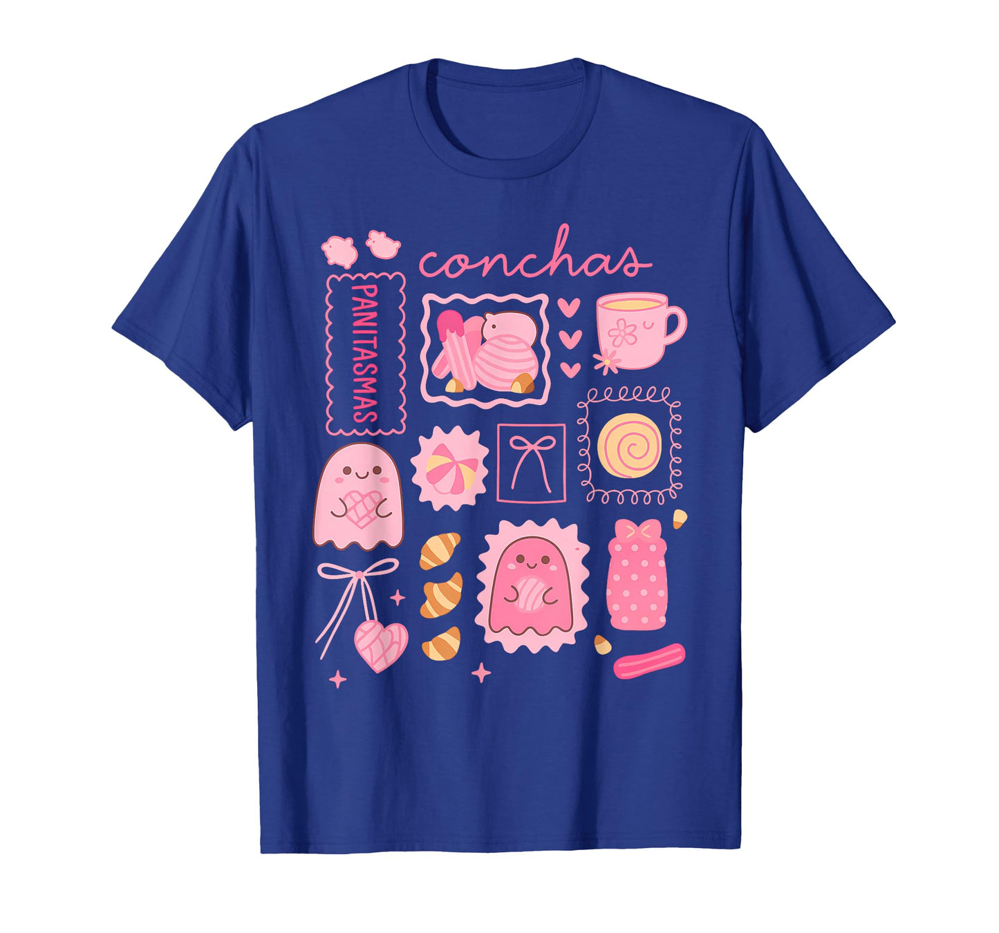 Pink Pantasmas Funny Mexico Ghost Halloween Outfit T-Shirt