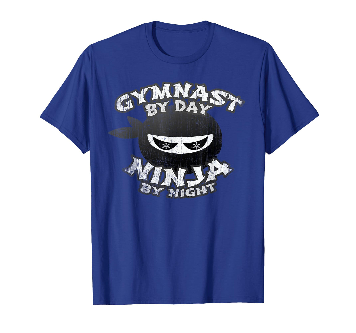 Cute GYMNAST Day NINJA by NIGHT Gymnastics Team Girl Flippin T-Shirt