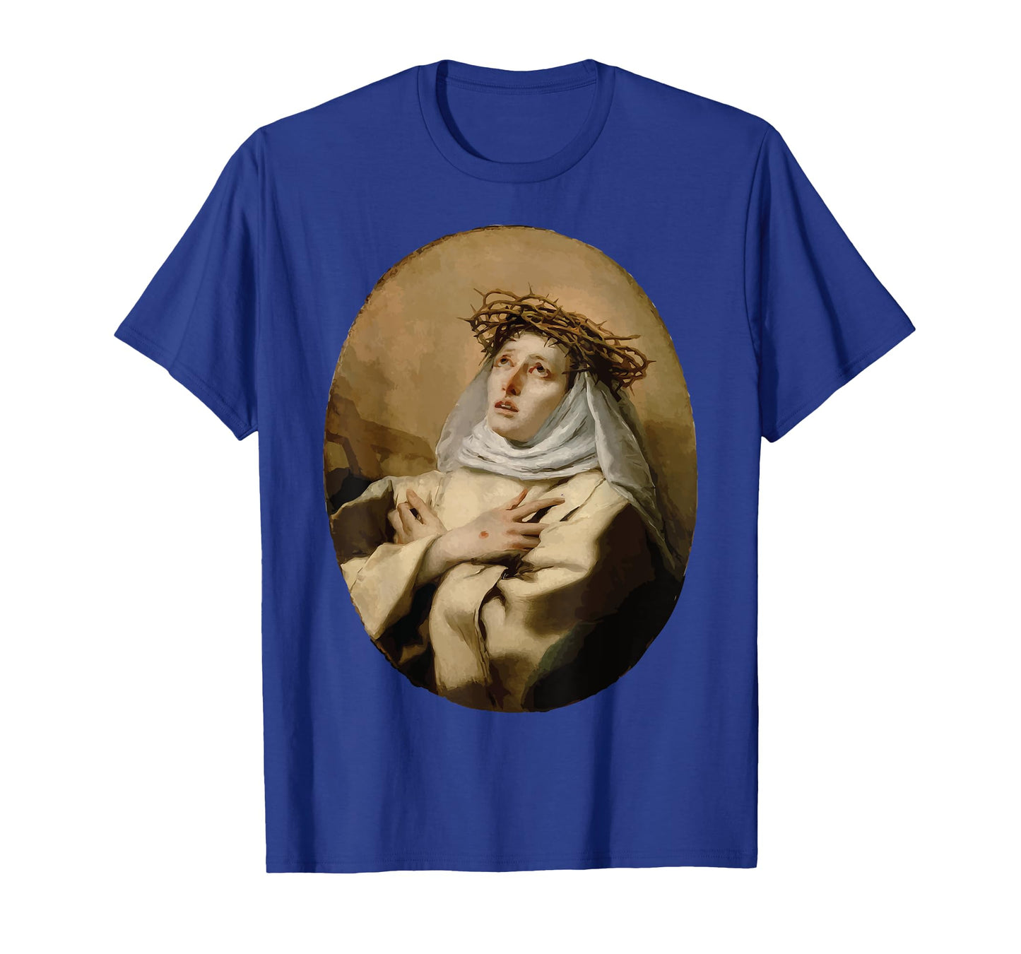 St Catherine of Siena Art Italian Saints Catholic Stigmata T-Shirt