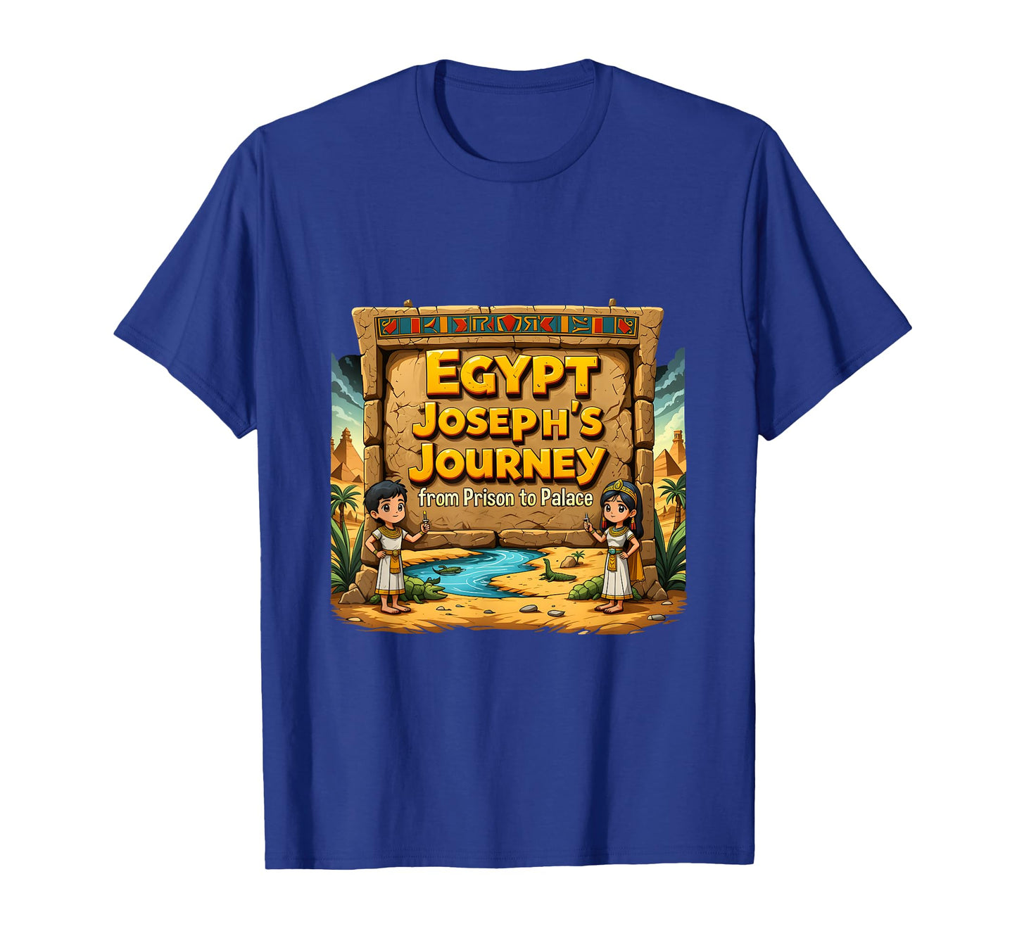Kids VBS 2025 Camp Youth Trip Egypt Adventure T-Shirt