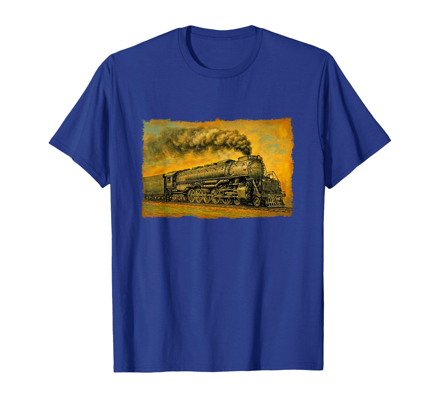 1940s Big Boy Steam Engine Locomotive - Vintage 4014 Train T-Shirt