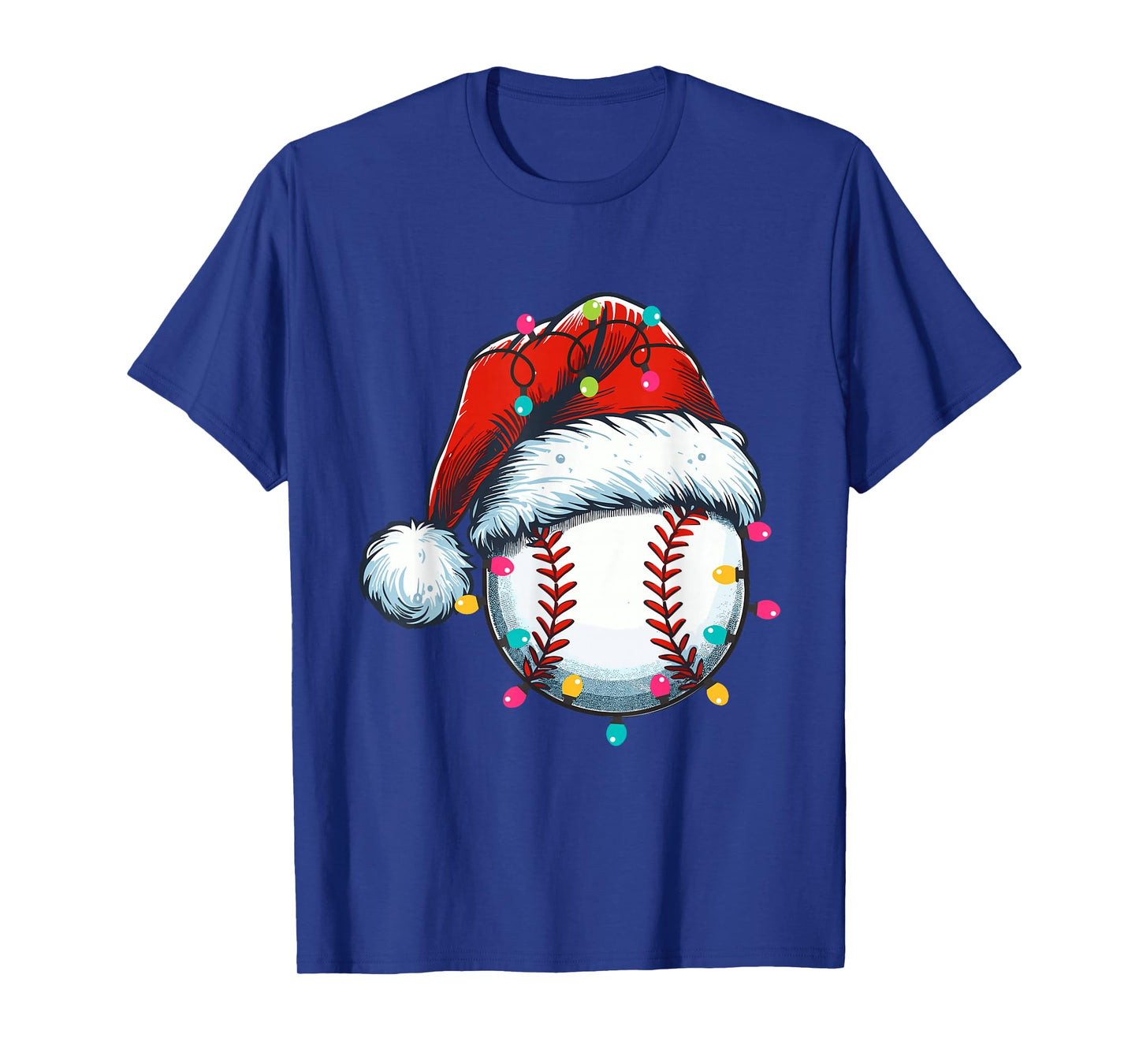 Christmas Baseball Lover Sports Player Funny Xmas Outfit T-Shirt