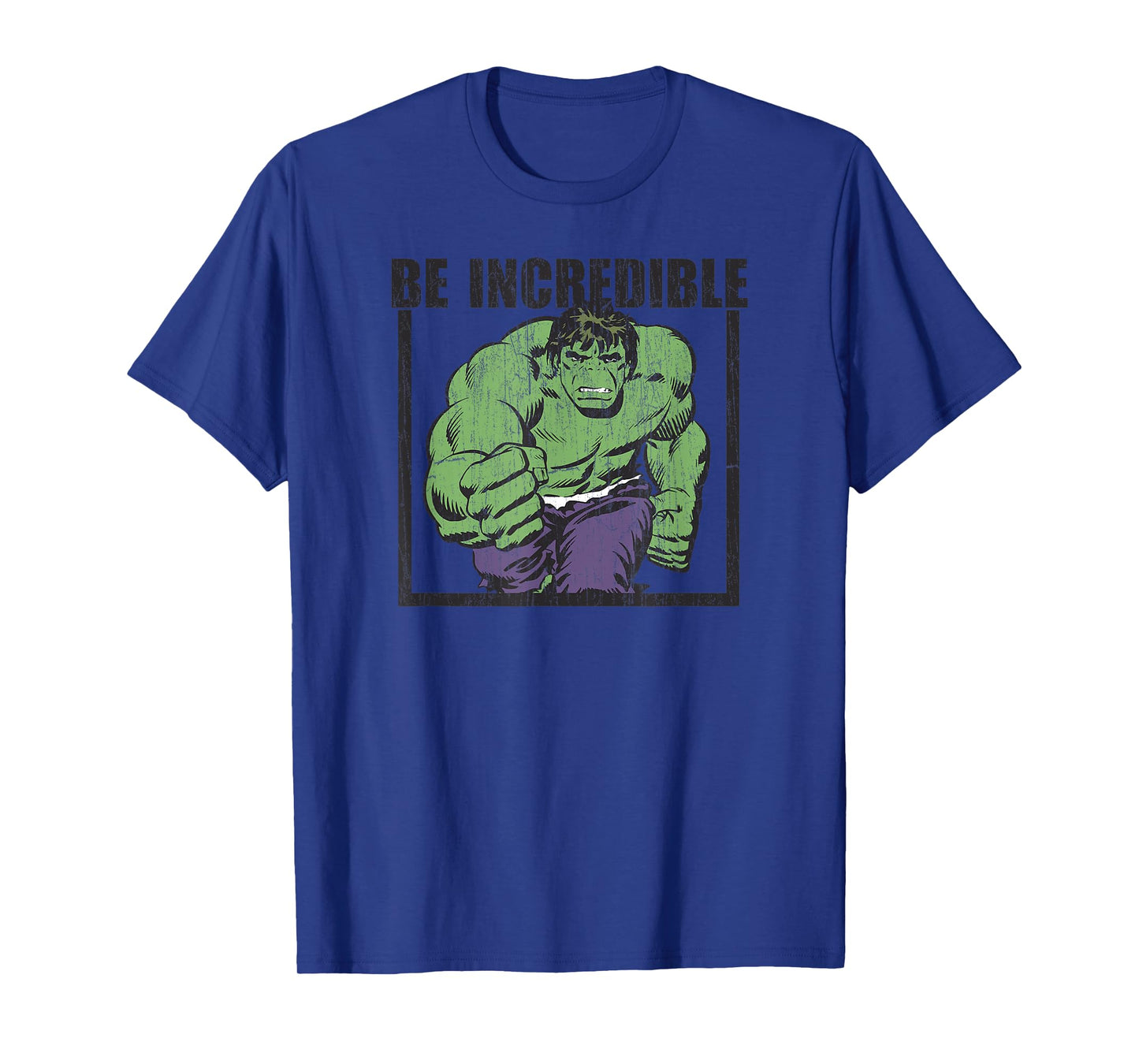 Marvel Comics Retro Classic Vintage Hulk Be Incredible T-Shirt
