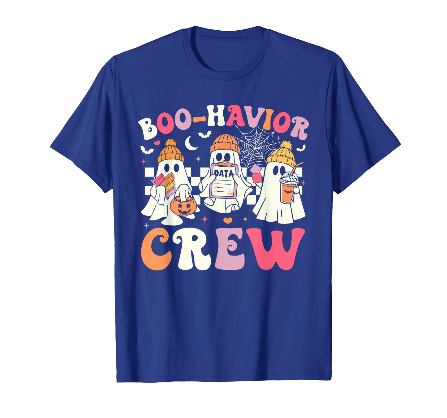 Retro Boo-Havior Crew Behavior Analyst Halloween ABA RBT T-Shirt
