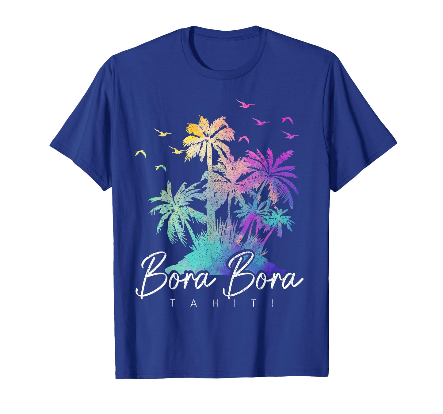 Bora Bora Tahiti Beach Vacation Vintage Souvenir T-Shirt
