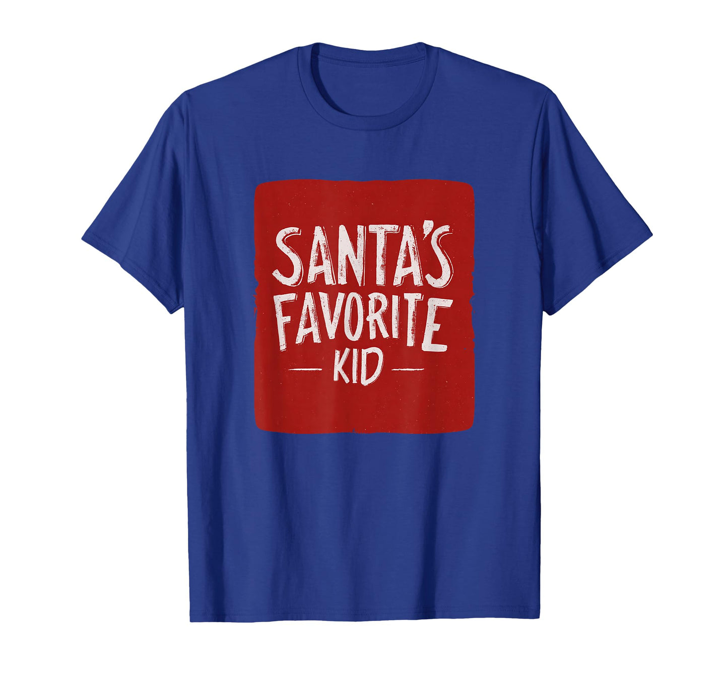 Cute Santa's Favorite Kid Statement T-Shirt