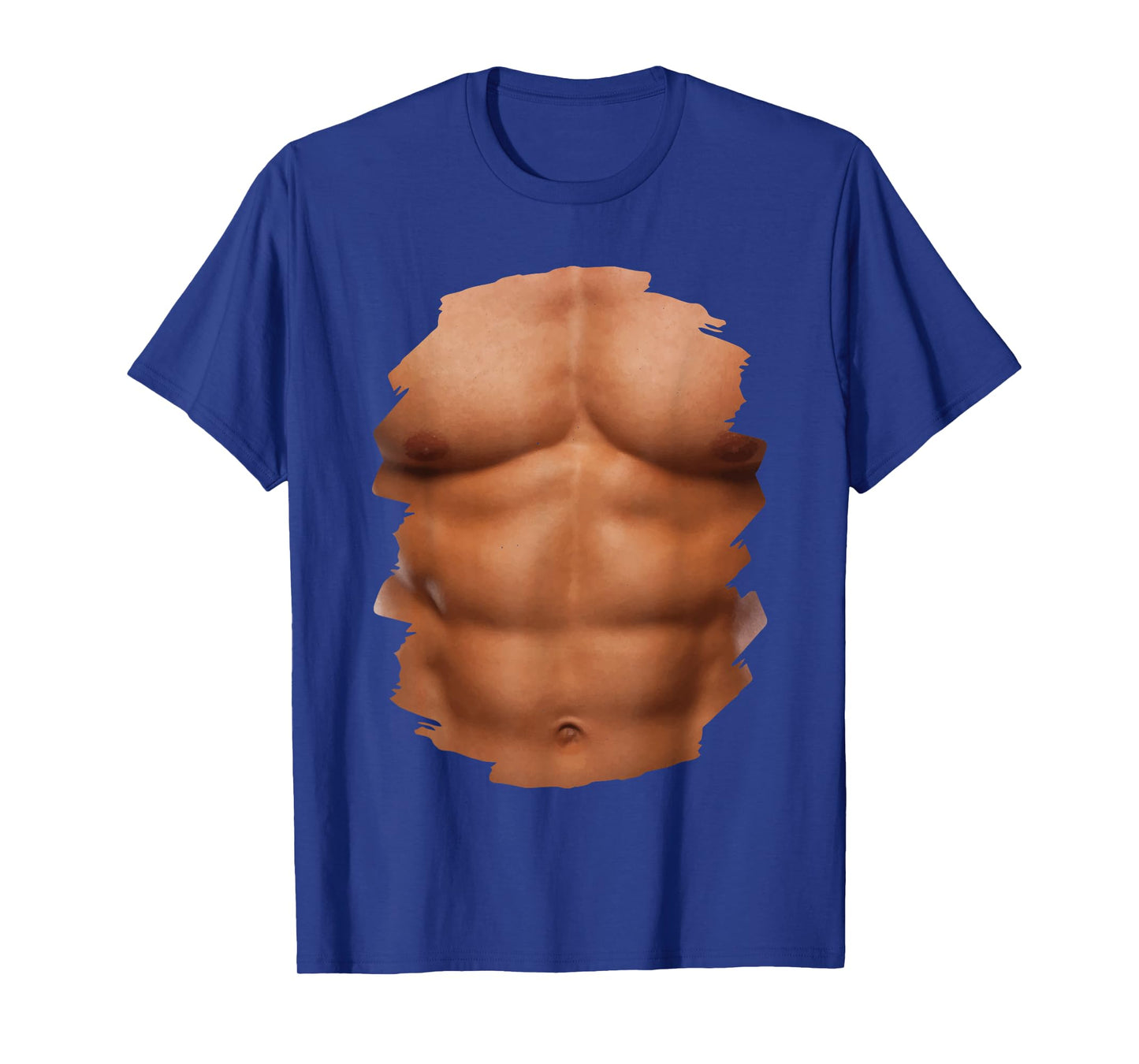 Chest Six Pack Muscles Bodybuilder 6 Abs Gym Funny Present T-Shirt