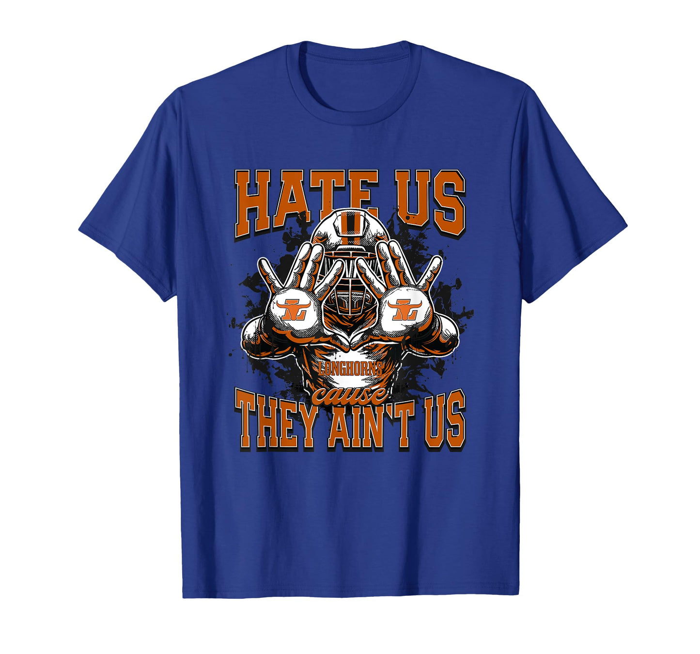 Lanier Longhorns Logo Hate Us Cause They Ain't HS T-Shirt