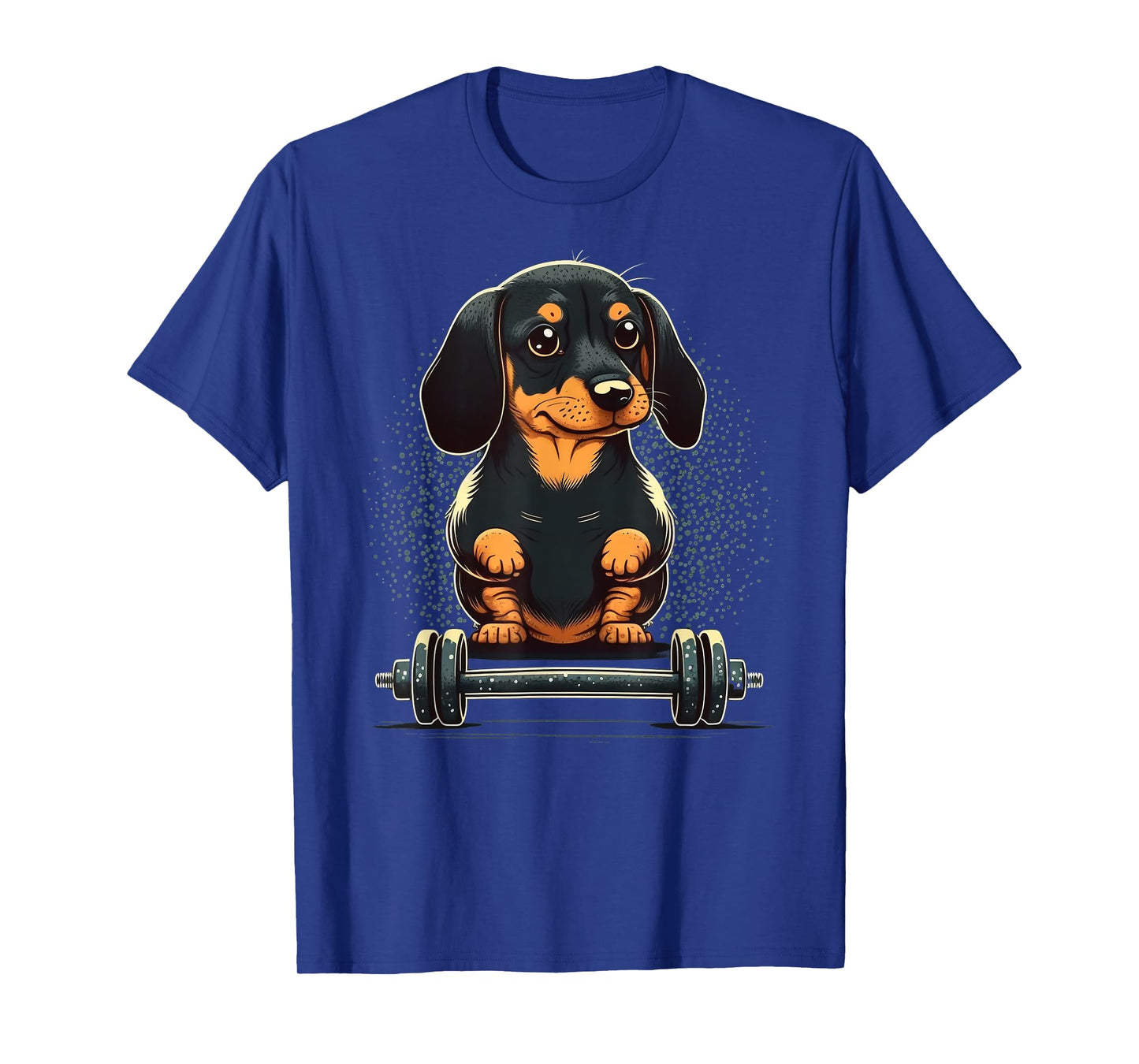 Dachshund Weightlifting Funny Fitness Gym Dachshund T-Shirt