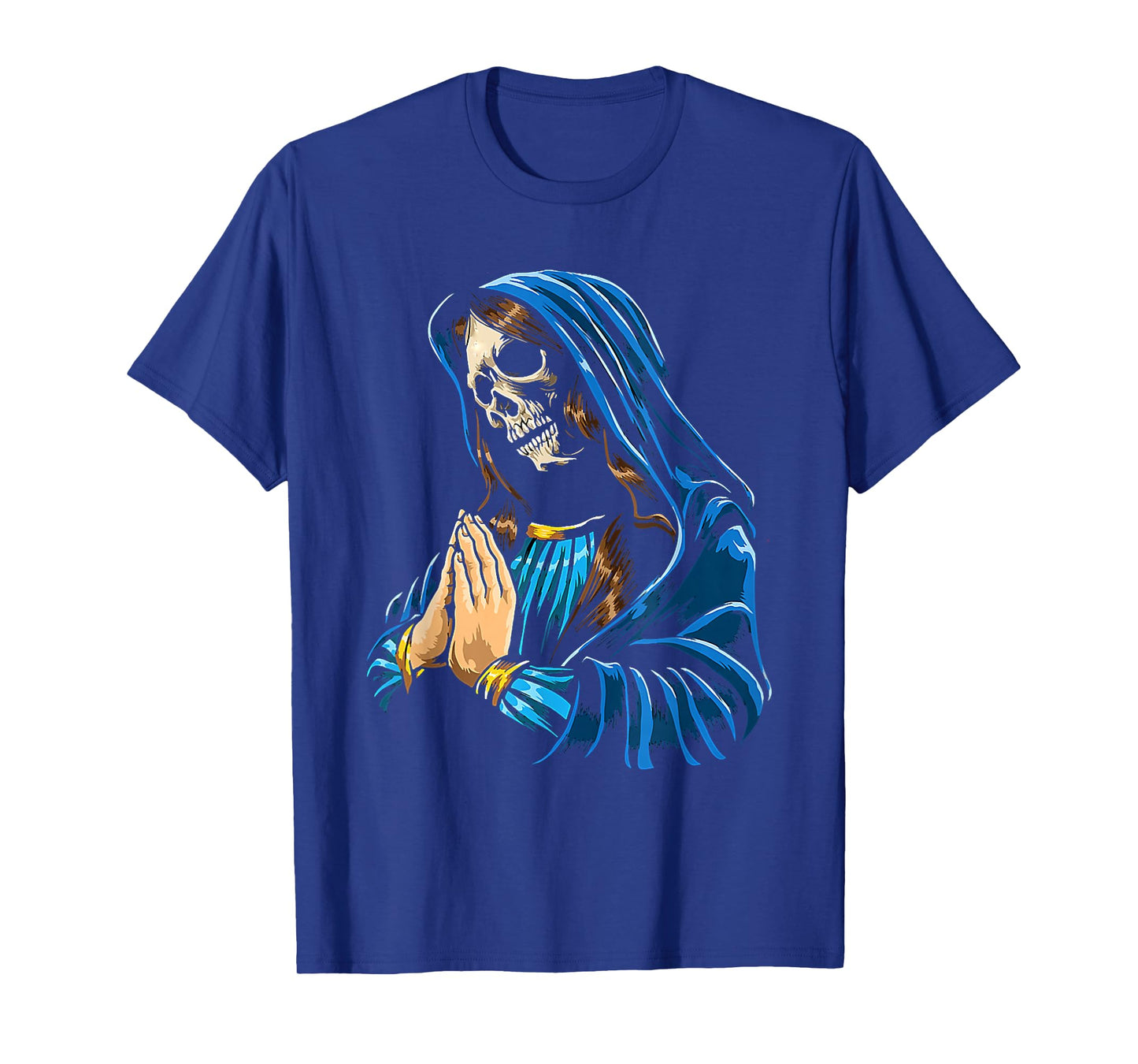 Praying La Calaveras Catrina Graphic Day of The Deads T-Shirt
