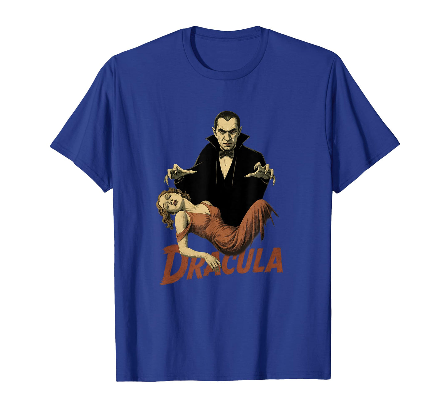 Vintage Dracula Horror Movie - Classic Monster Retro Design T-Shirt