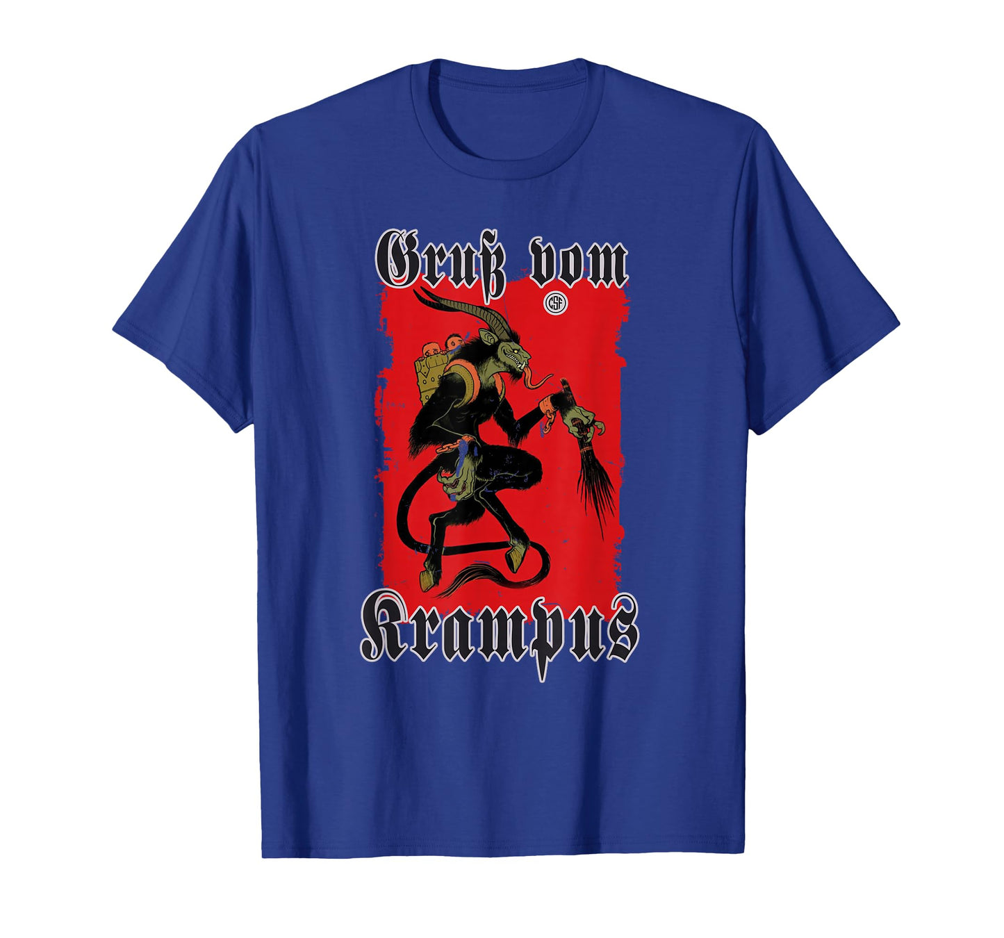 Greeting from Krampus Christmas Legend Figure T-Shirt