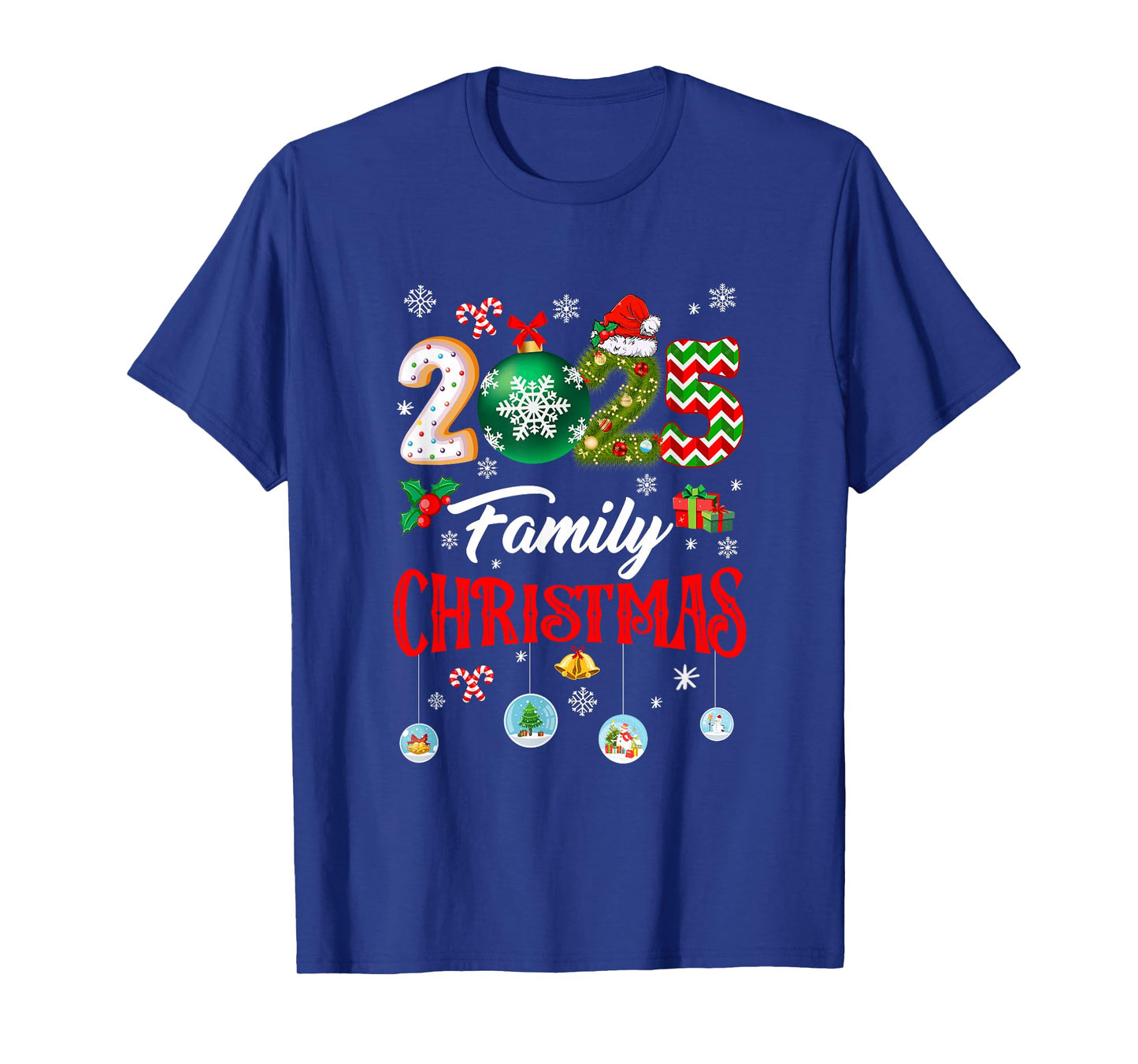 Family Christmas 2025 Matching Family Christmas Xmas Squad T-Shirt