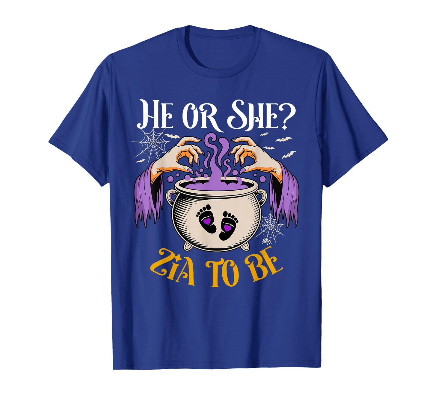 He Or She Zia to Be Baby Reveal Halloween Costume T-Shirt