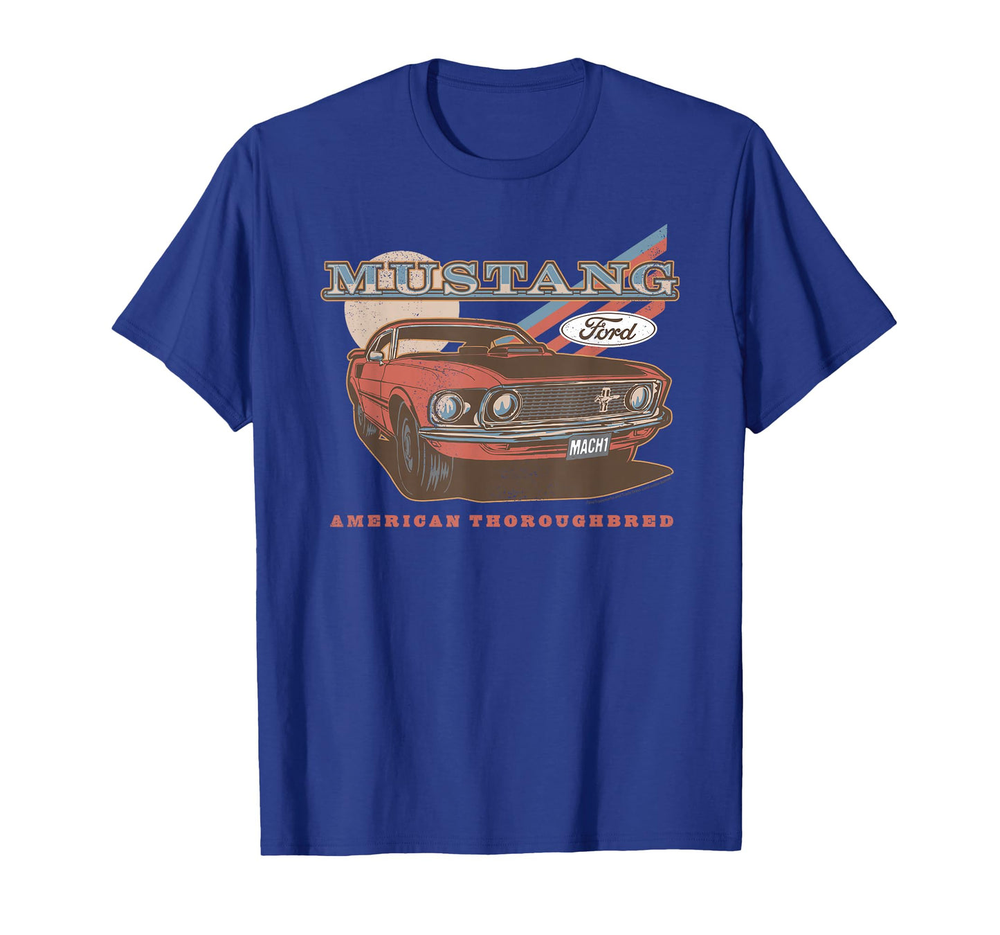 Ford - Red Mustang American Thoroughbred T-Shirt