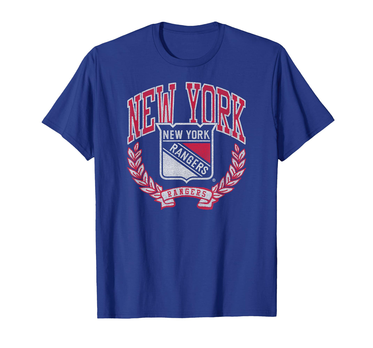 New York Rangers Vintage Victory Blue Officially Licensed T-Shirt