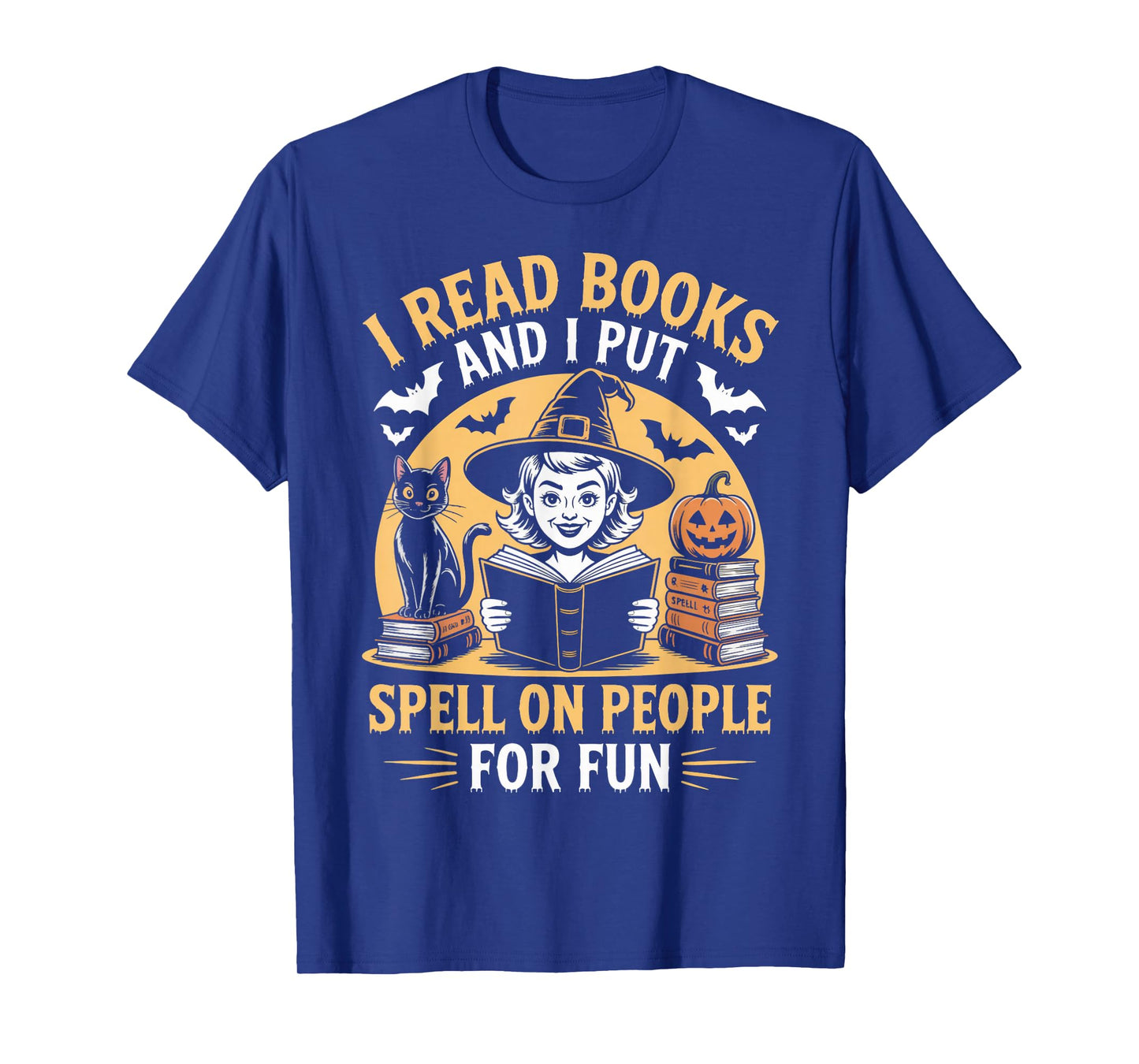 I Read Books Witch Witches Bookish Book Reader Reading T-Shirt