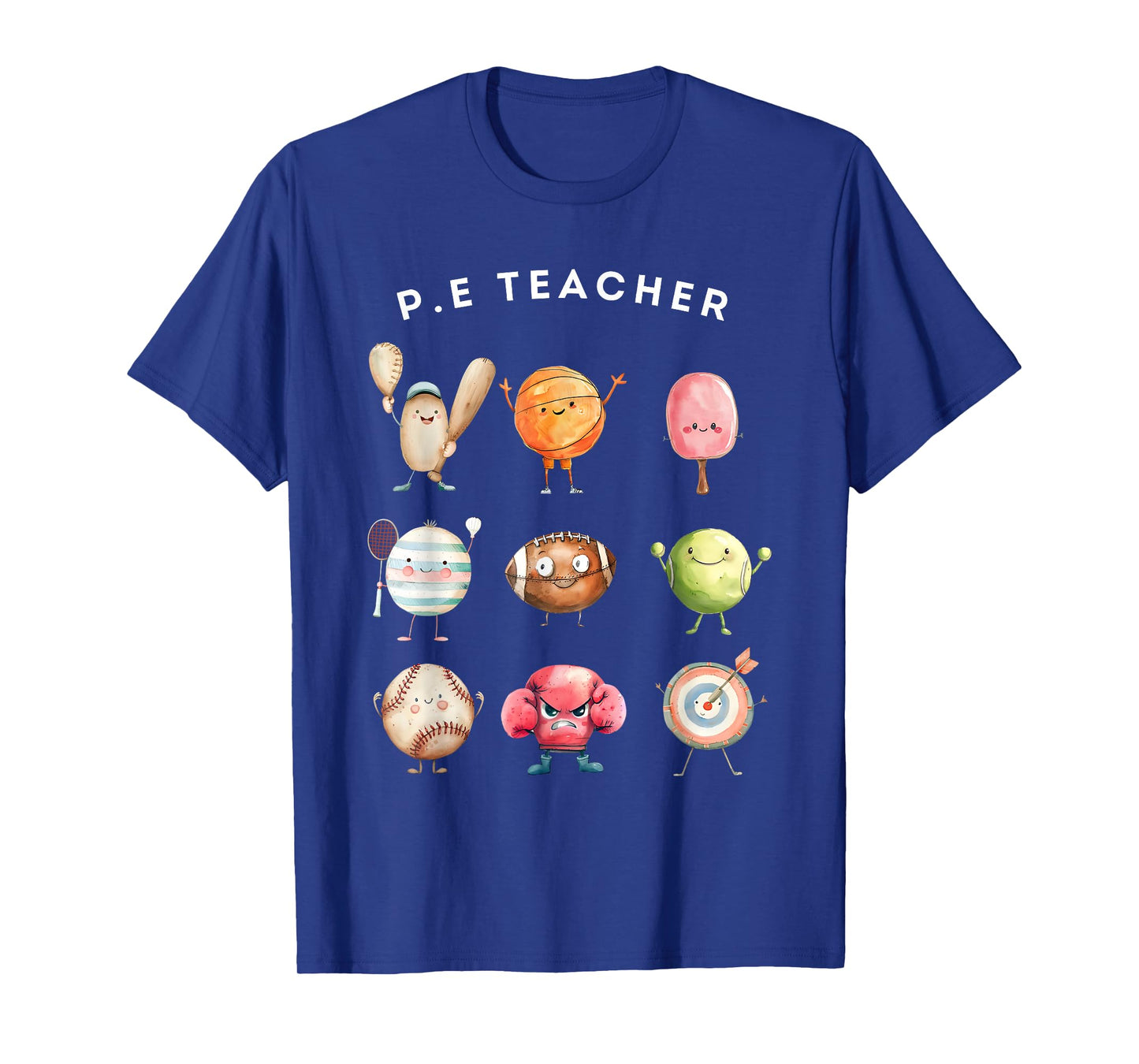 Physical Education Teacher PE Teacher Specials Back School Men Women T-Shirt