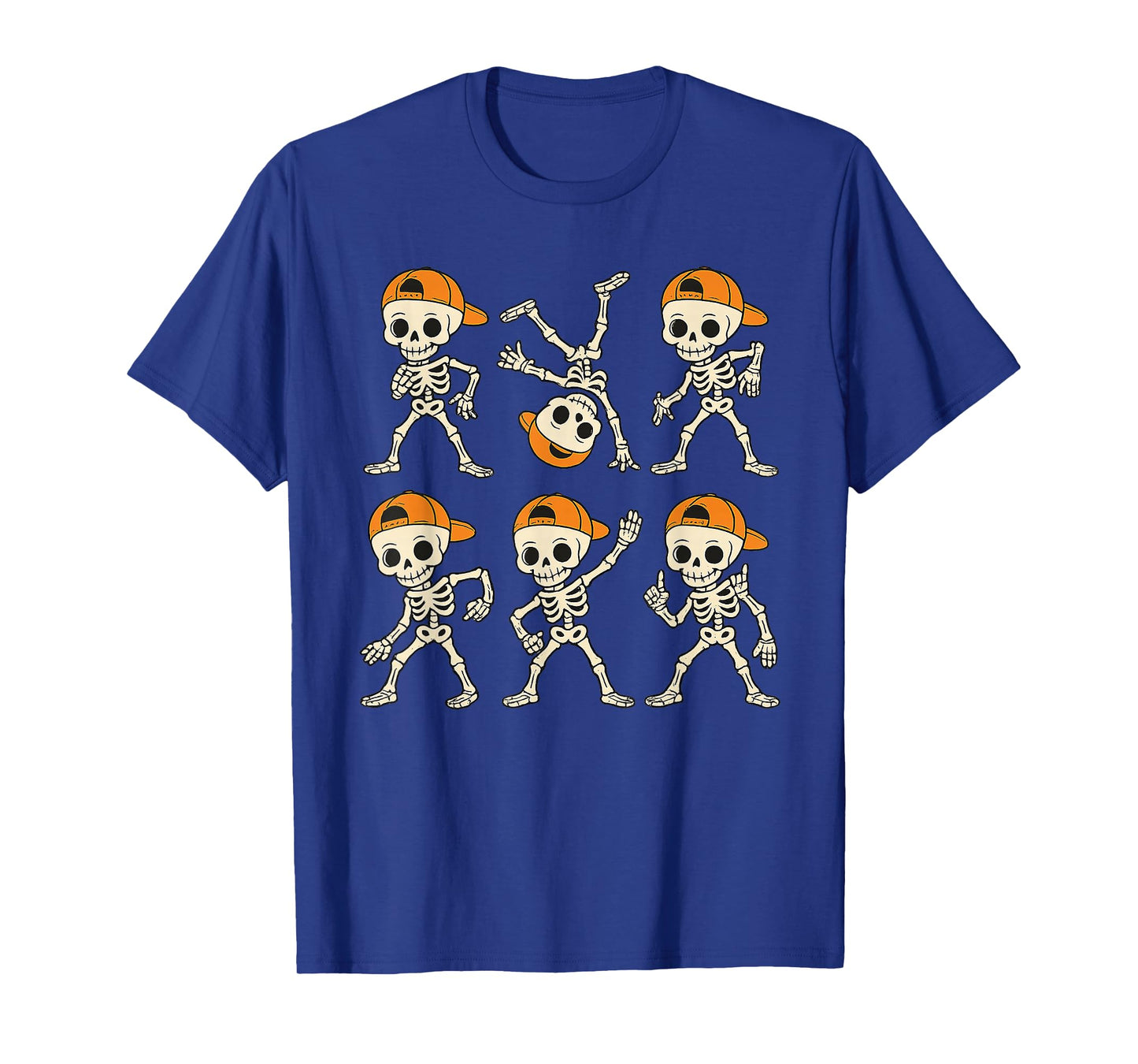 Dancing Skeleton Dance Funny Halloween for Kids Boys Girls T-Shirt