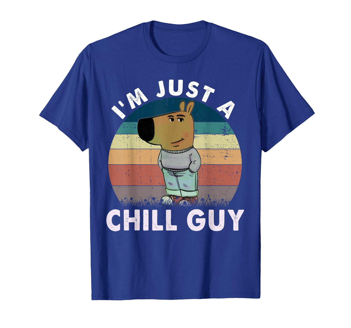 Vintage I'm Just A Chill Guy Funny Meme T-Shirt