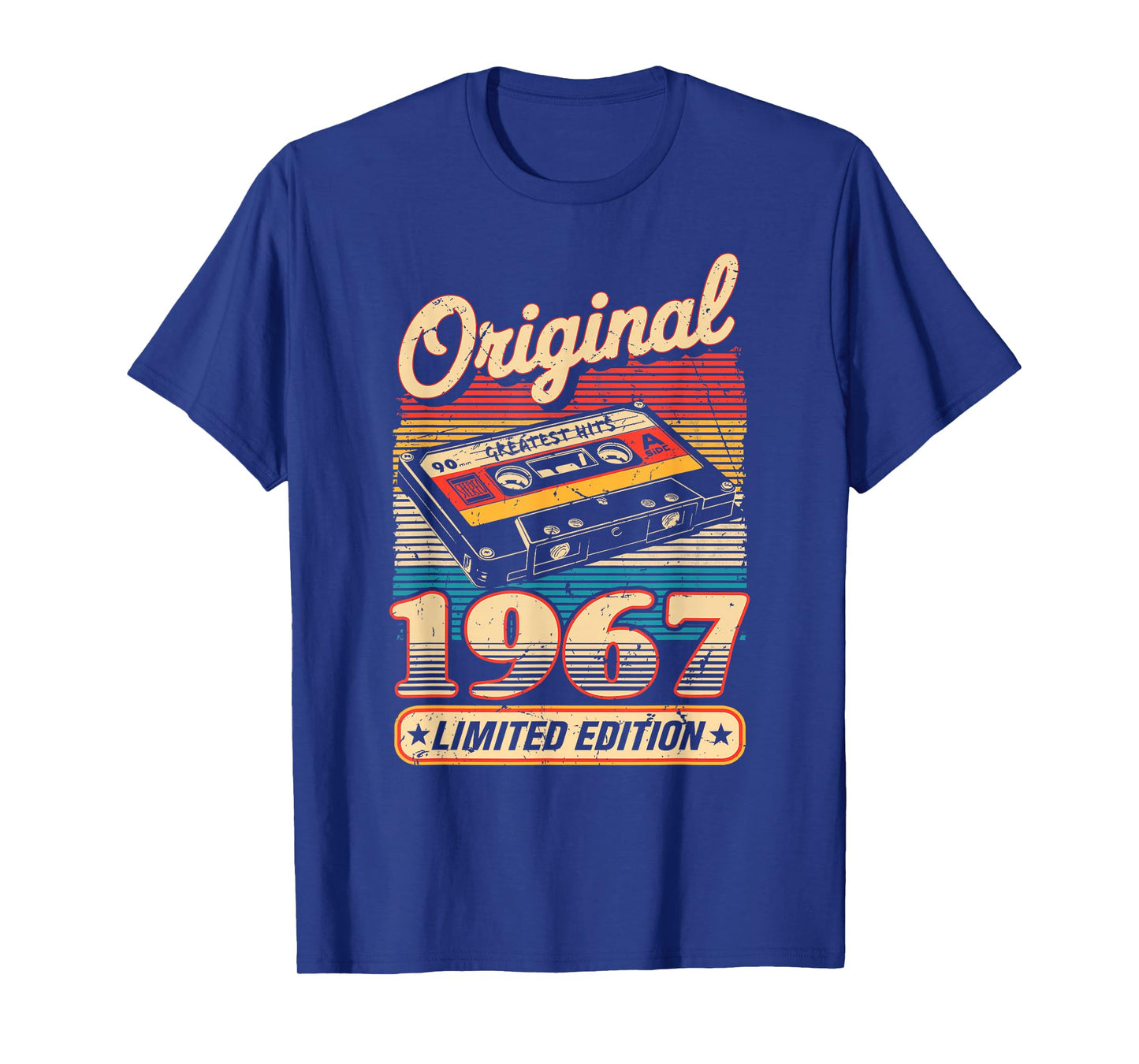 58th Birthday Retro Vintage 1967 Men Women T-Shirt