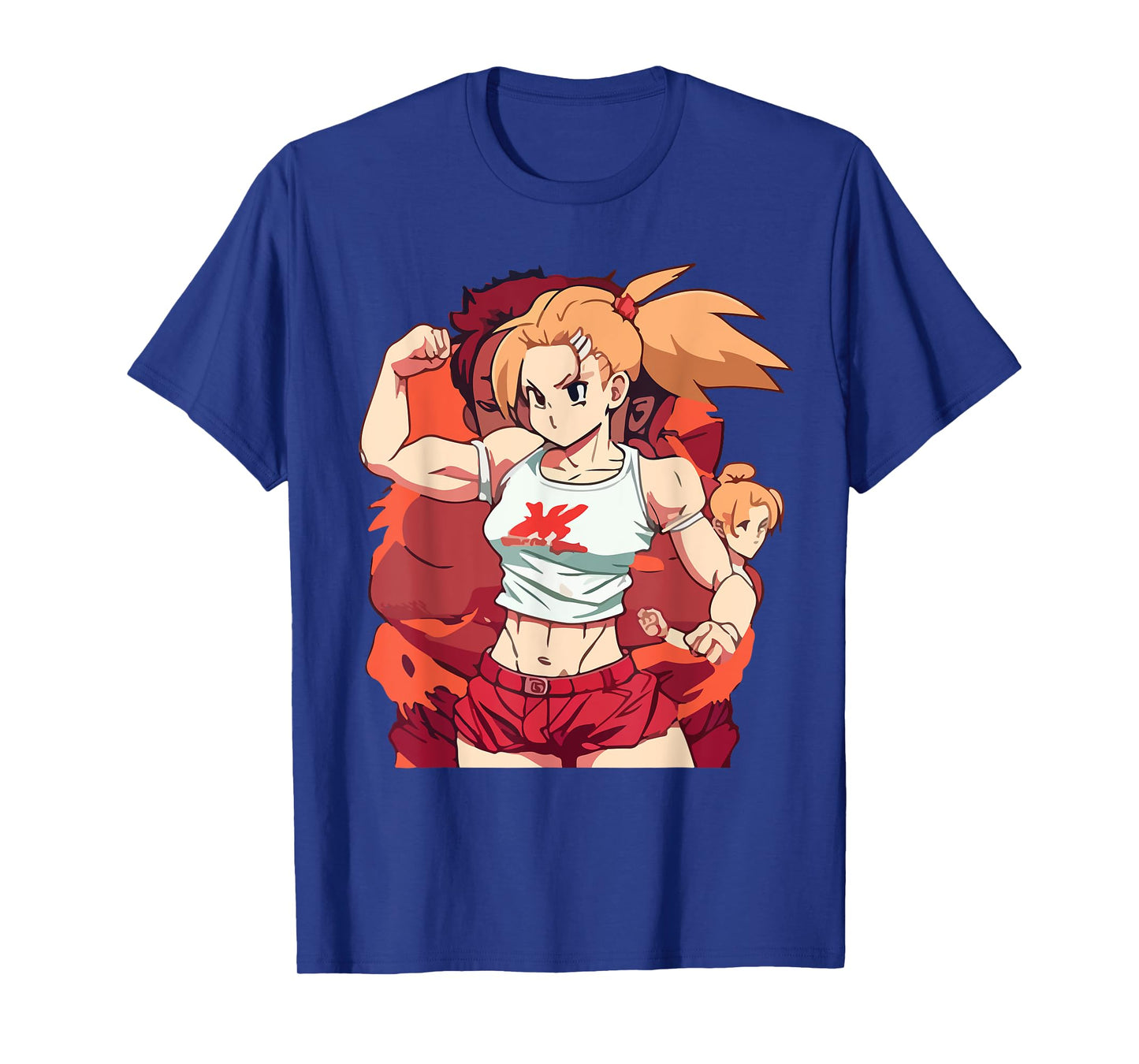 Anime Girl Fighter | Anime Gym Cute T-Shirt