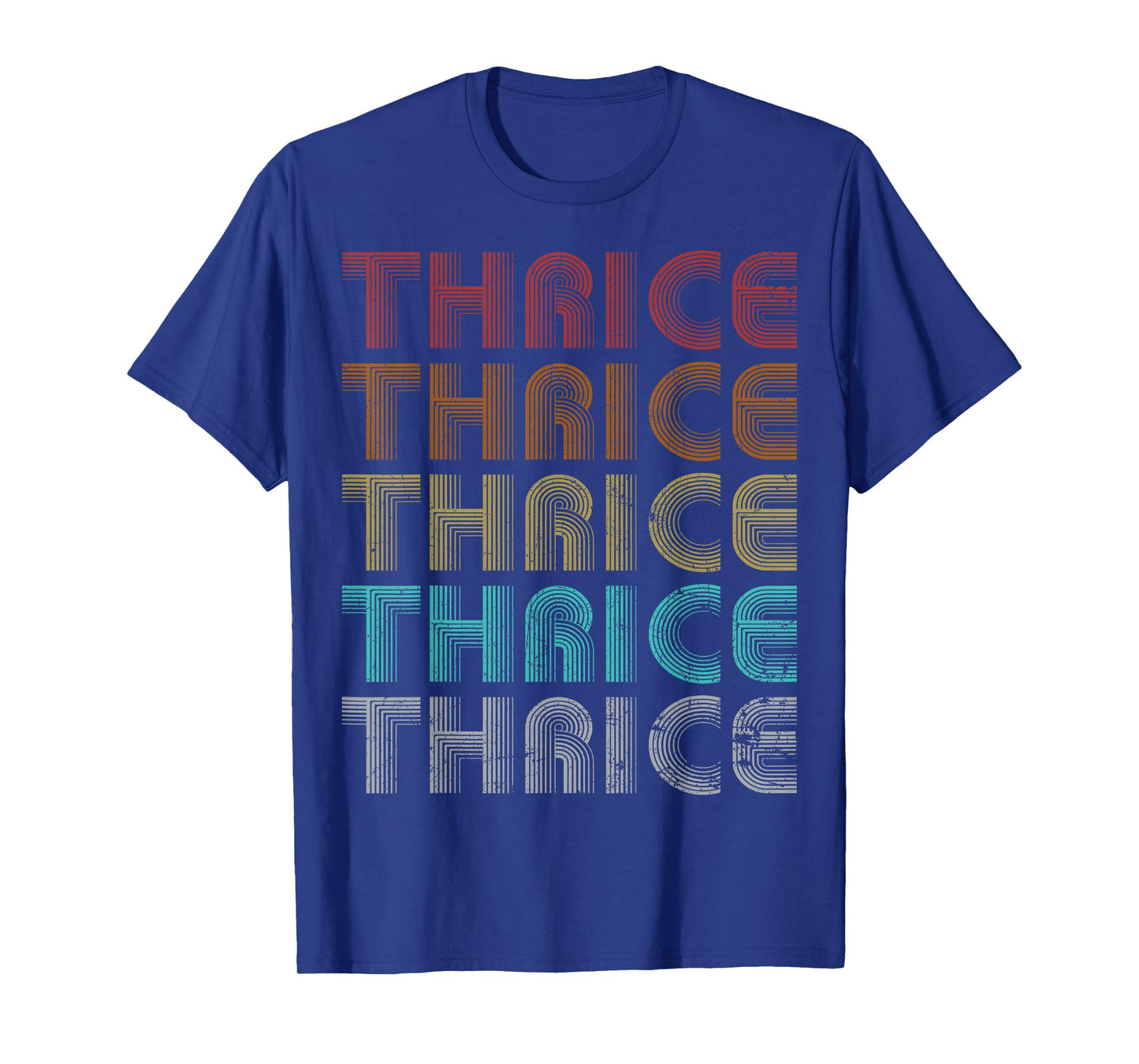 Thrice Family Name I Love Thrice Personalized Vintage T-Shirt