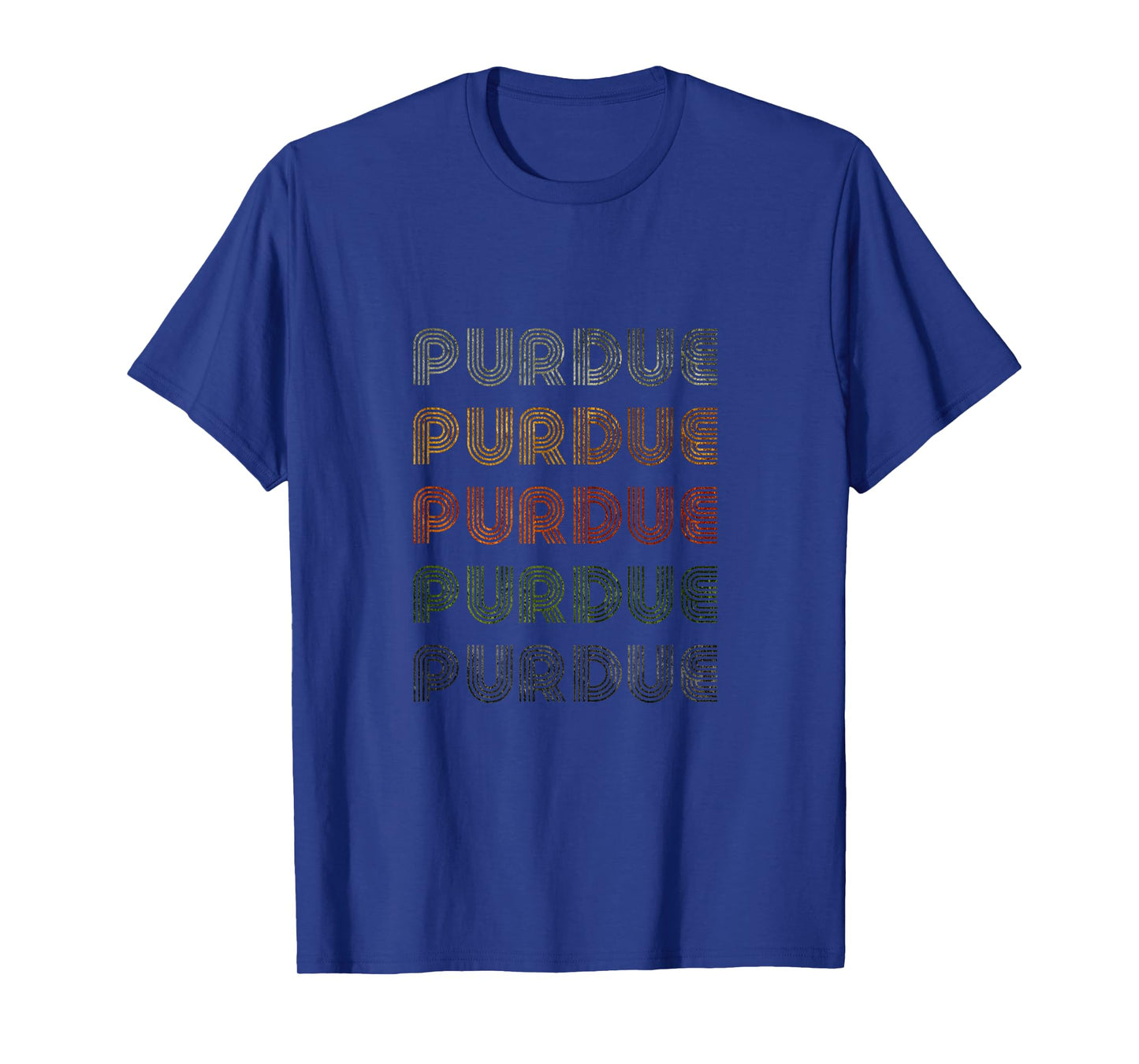 Love Heart Purdue Tee Grunge Vintage Style Black Purdue T-Shirt