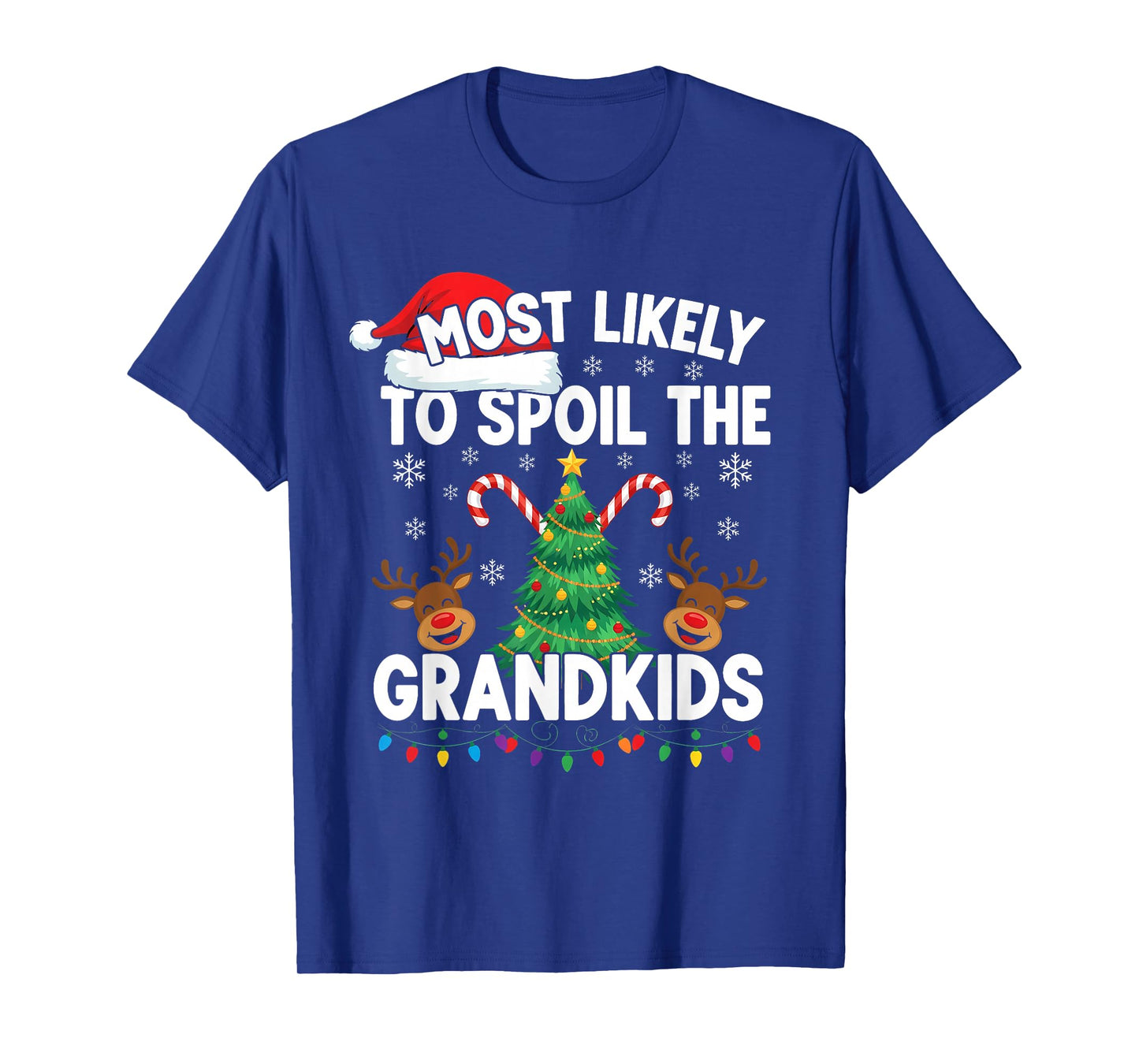 Christmas Party Most Likely to Spoil The Grandkids Men T-Shirt