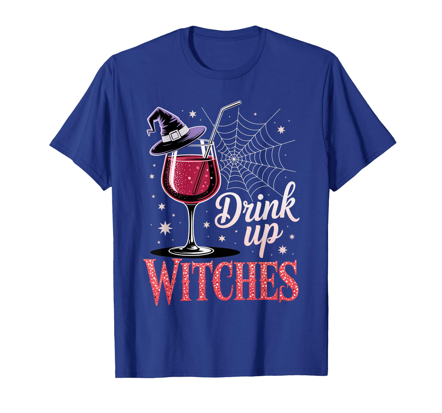 Drink Up Witches Sangria Cocktail Funny Halloween Outfit T-Shirt