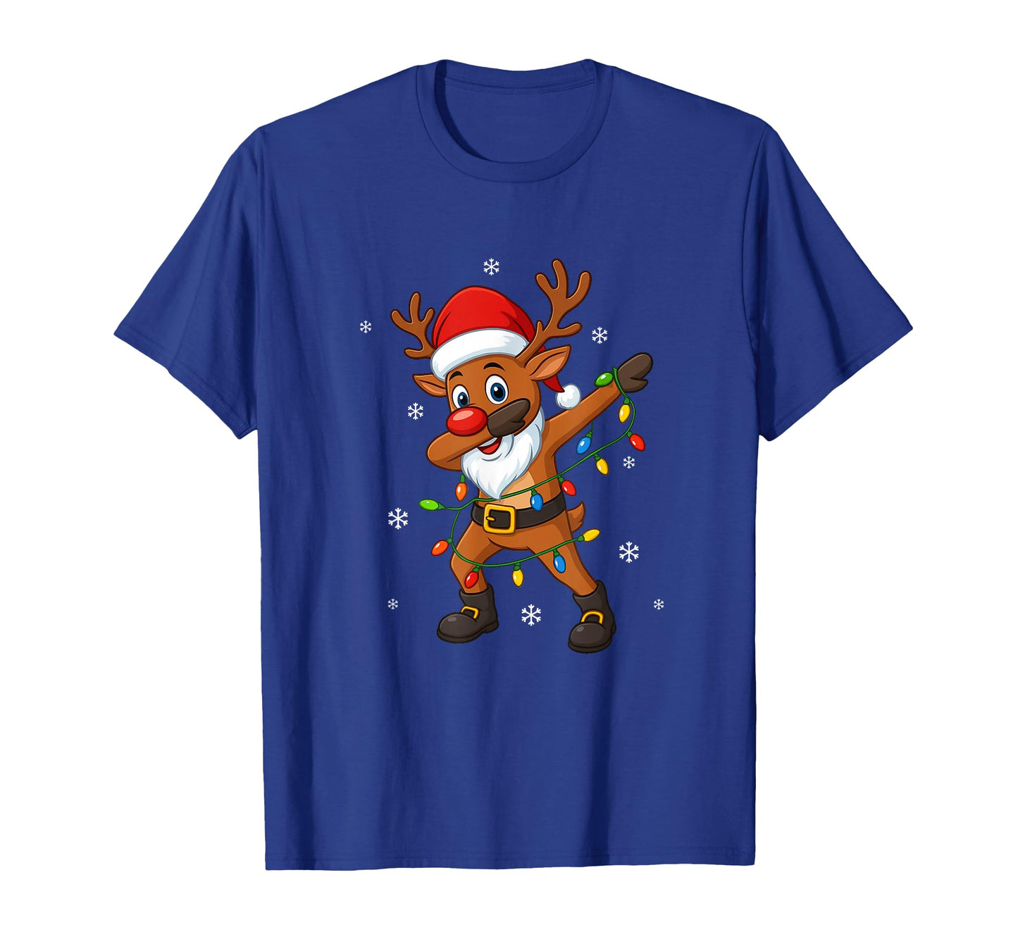 Reindeer Funny Christmas Shirts Women 2025 Boys Girls T-Shirt