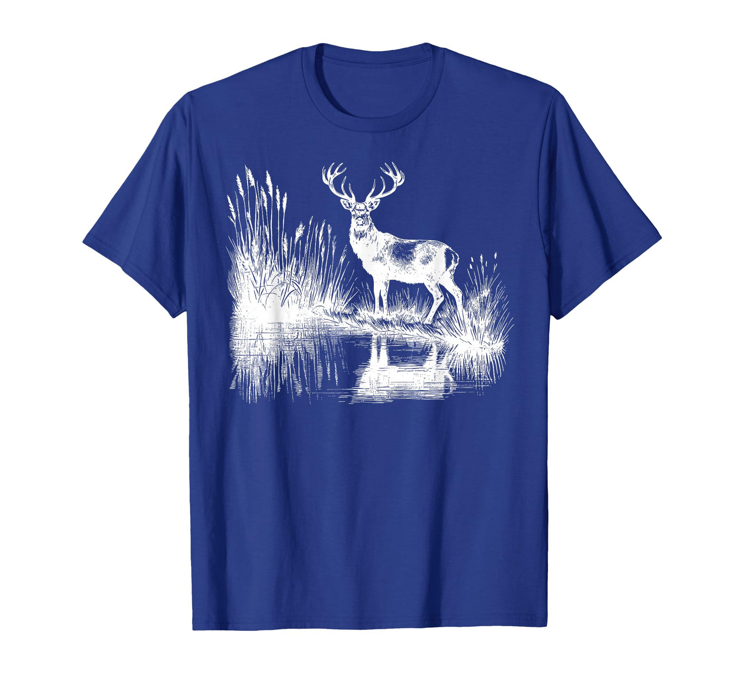 Retro Deer Forest Vintage 90s Hunting Dear Hunting Hunter T-Shirt