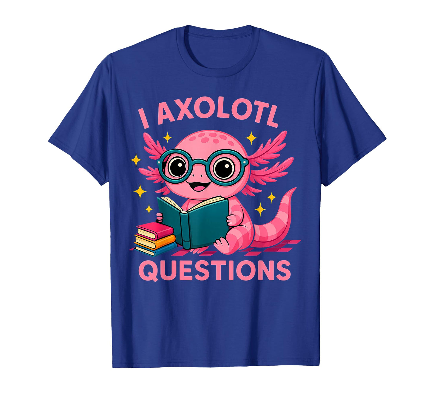 I Axolotl Questions Shirt Adults Youth Kids Retro Vintage T-Shirt