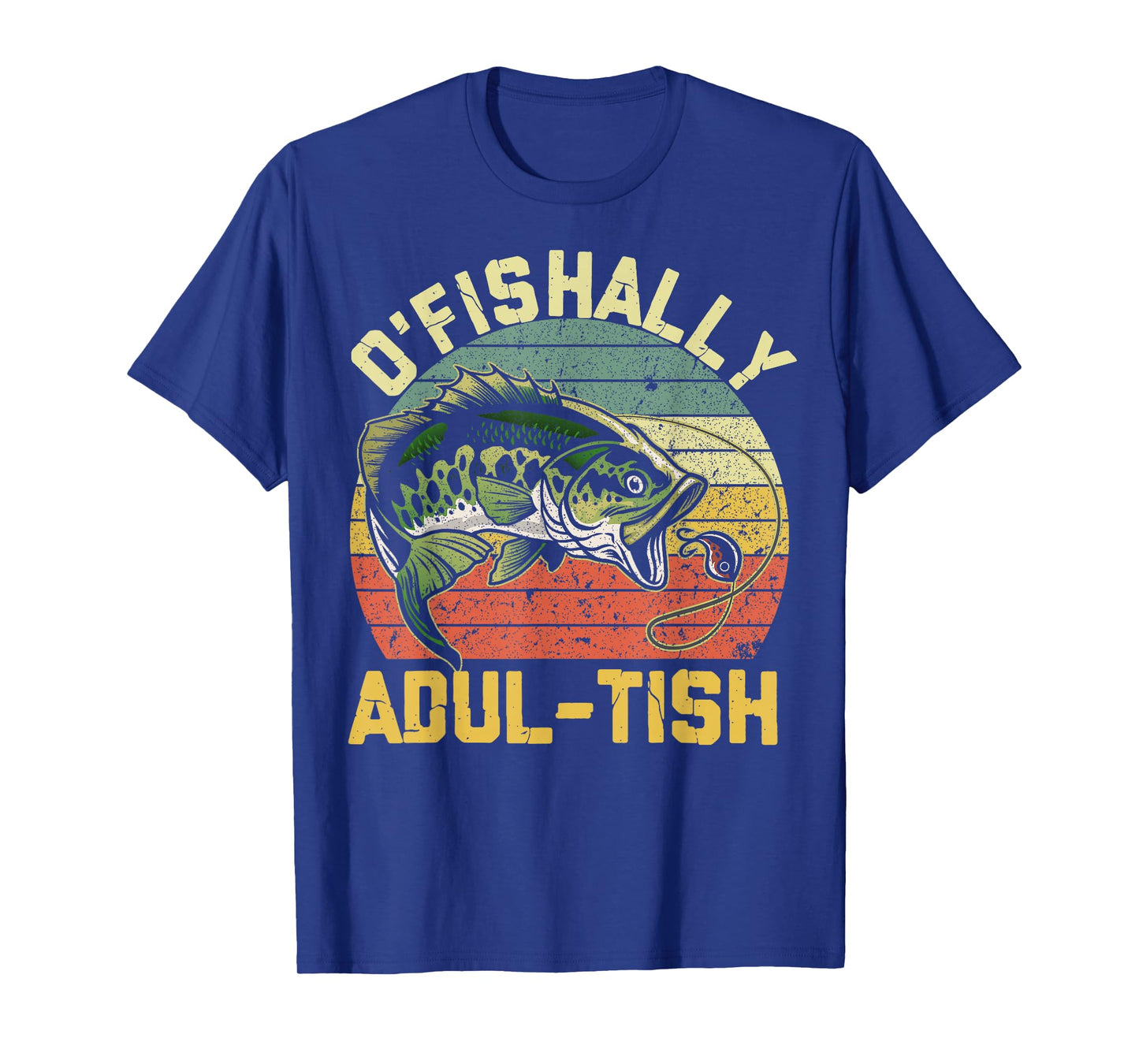 O'Fishally Adultish 18 Year Old Fishing Birthday Theme Party T-Shirt