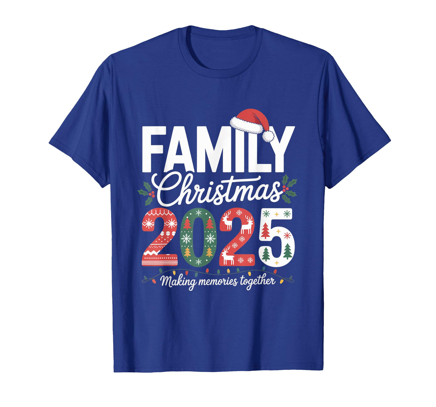 Family Christmas 2025 Santa Squad Matching Outfit T-Shirt