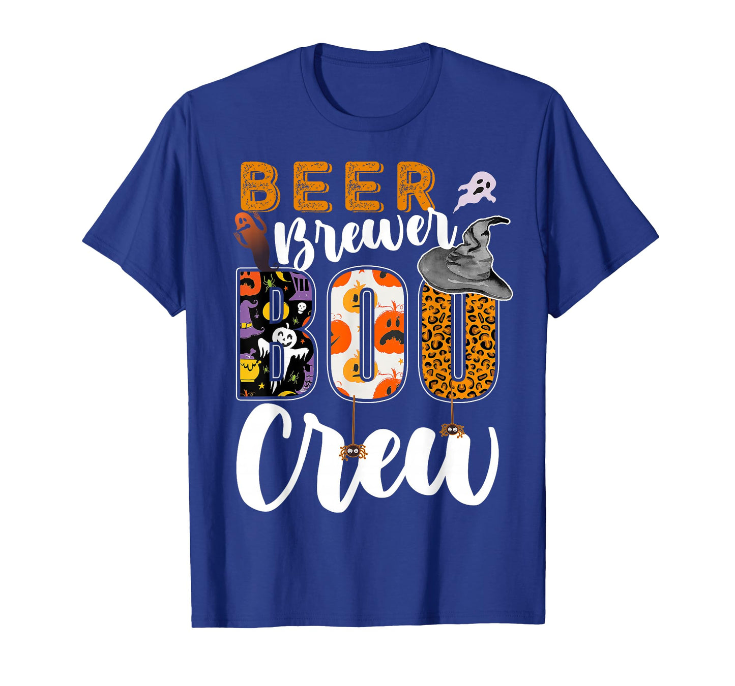 Beer Brewer Boo Crew Halloween Match Brewmaster T-Shirt