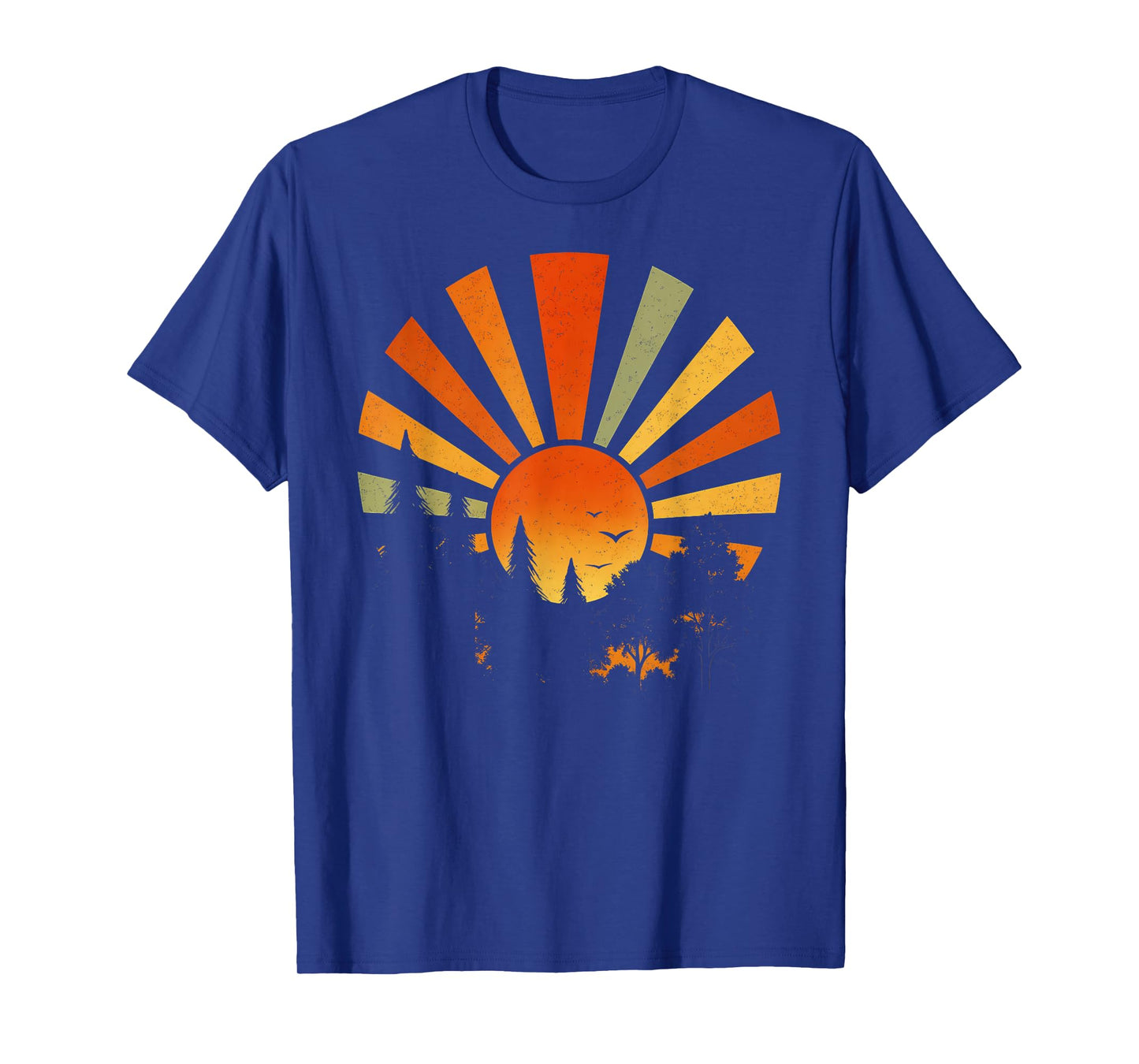 Trees Wildlife Nature Vintage Forest Shirt Sun Outdoors T-Shirt