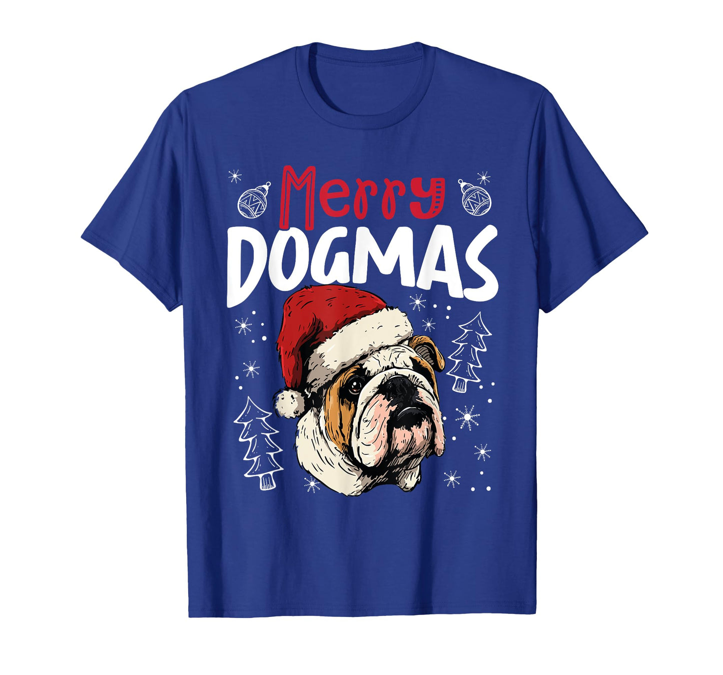 Merry Dogmas Funny Christmas Dog T-Shirt