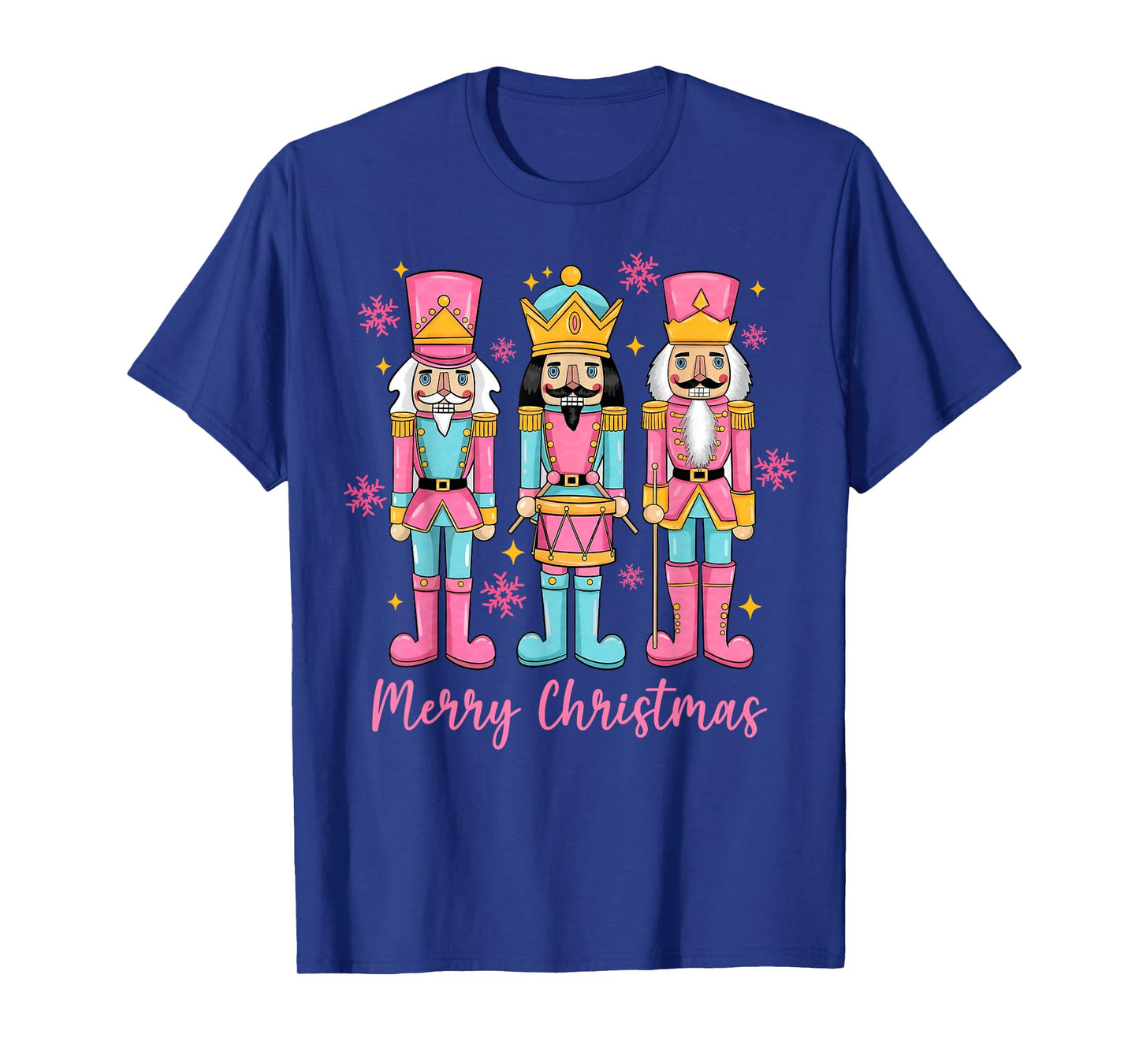 Deez Nuts Nutcracker Merry Christmas Matching Pajamas Xmas T-Shirt