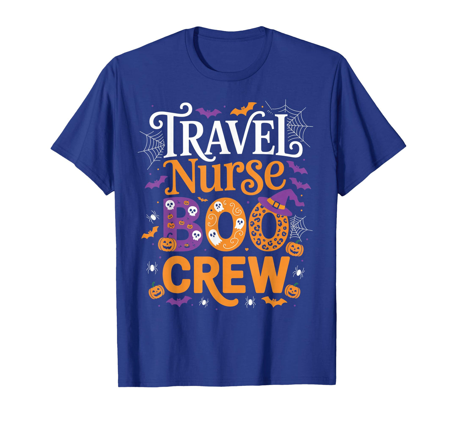 Travel Nurse Boo Crew Halloween Spooky Outfit on The go T-Shirt