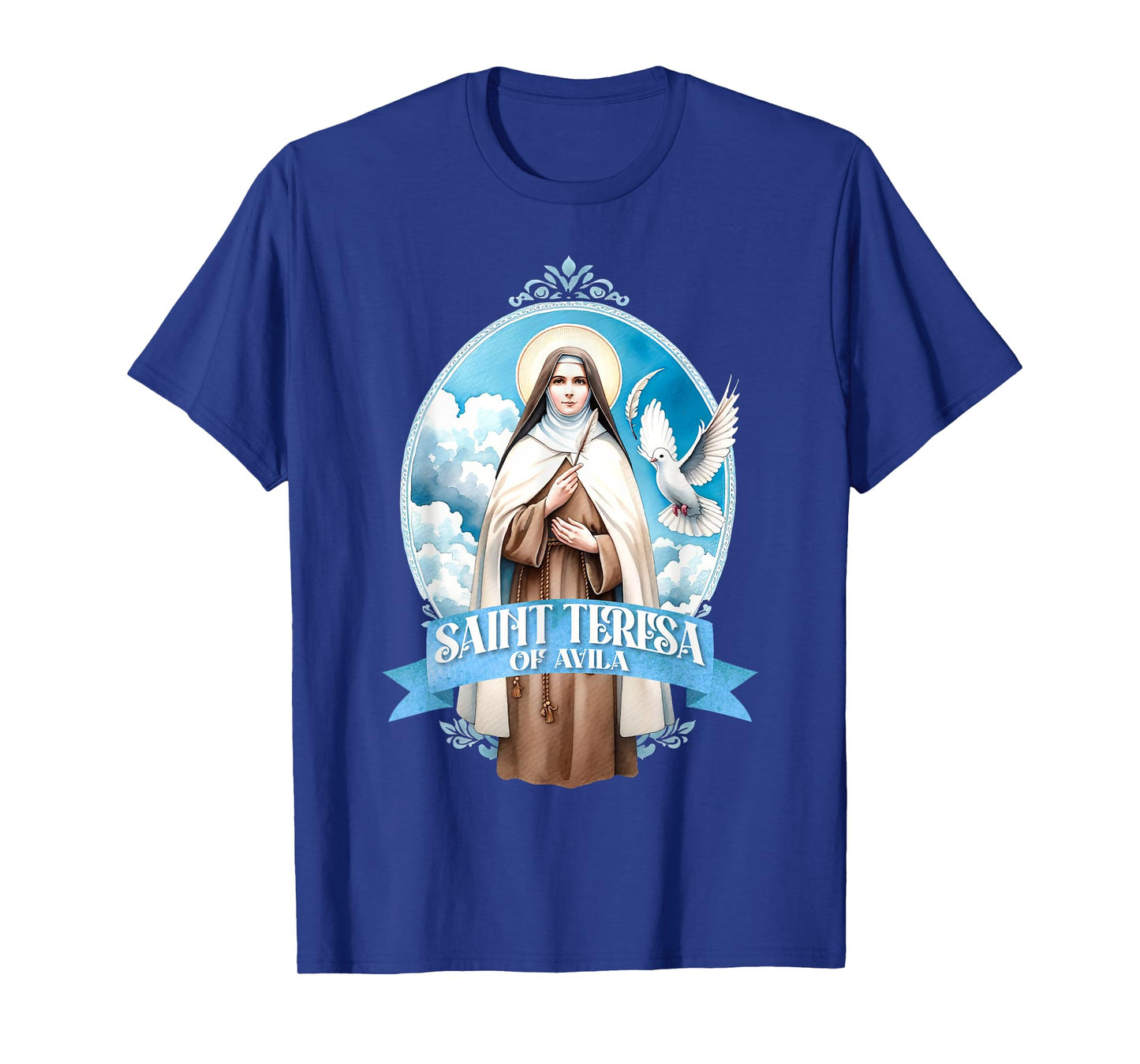 St Teresa of Avila Interior Castle Catholic Patron Saint T-Shirt
