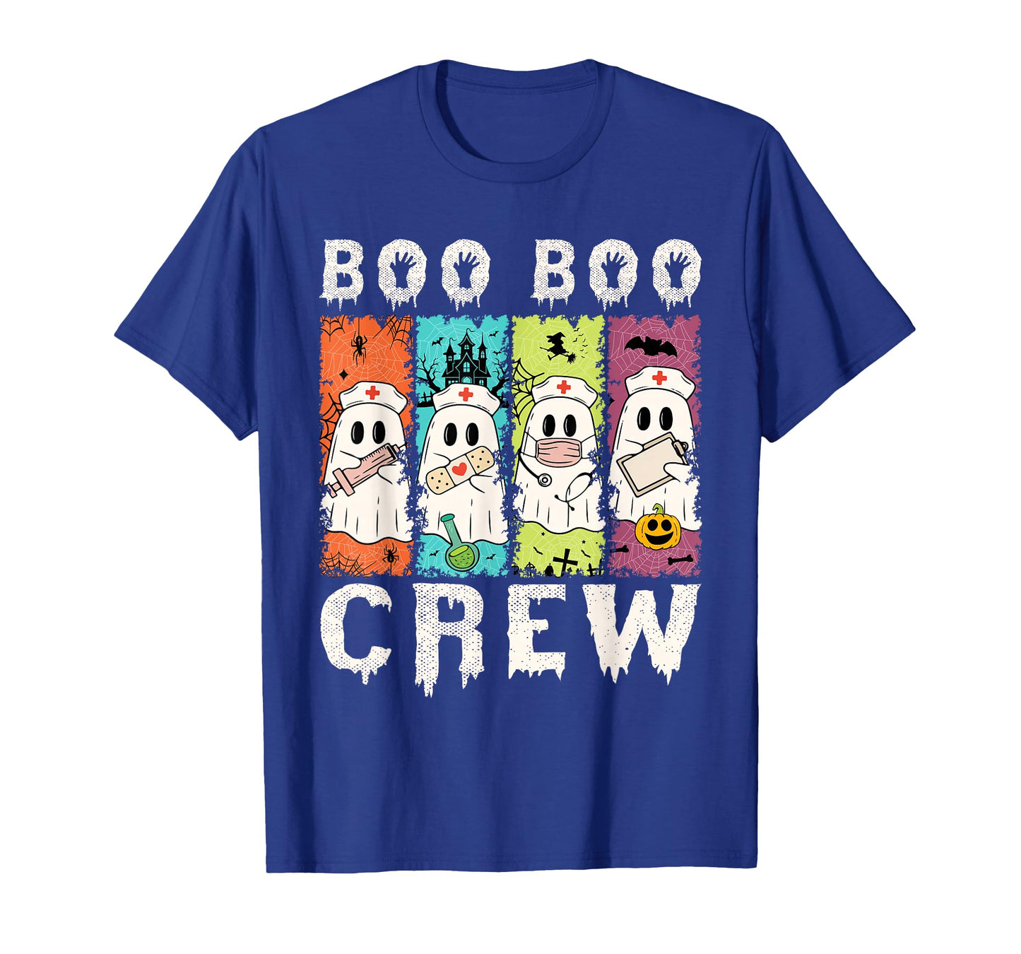 Amazing Spooky Creepy Halloween Boo Crew T-Shirt