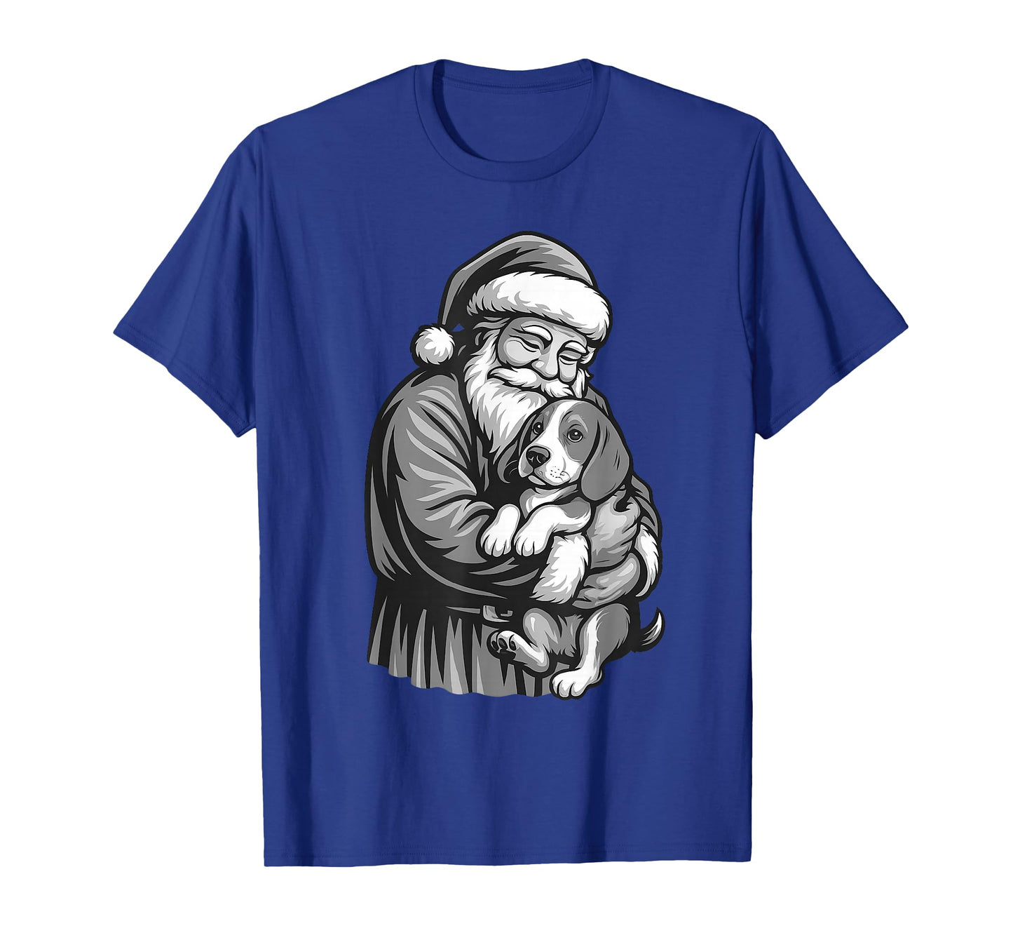 Beagle Santa Claus Christmas Dog Lover T-Shirt