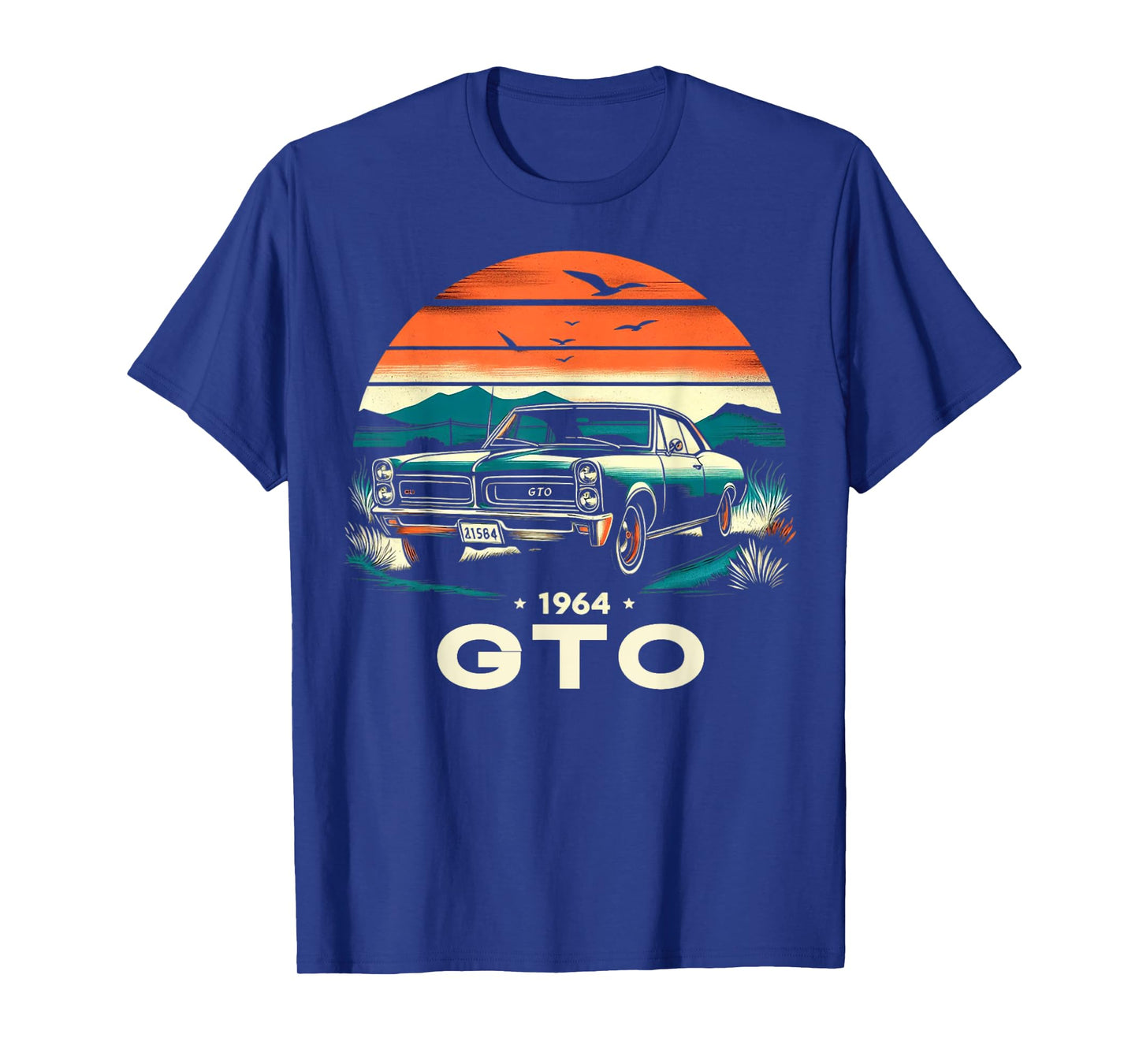 1964 64 GTO Classic Car Old School Muscle Vintage Car T-Shirt