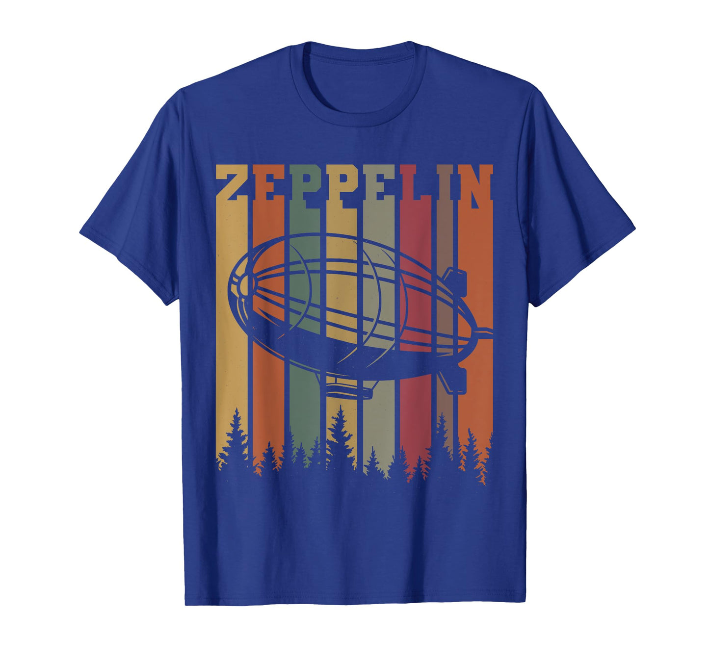 Vintage Zeppelin 80s Dirigible Retro Airship Mens & Womens T-Shirt