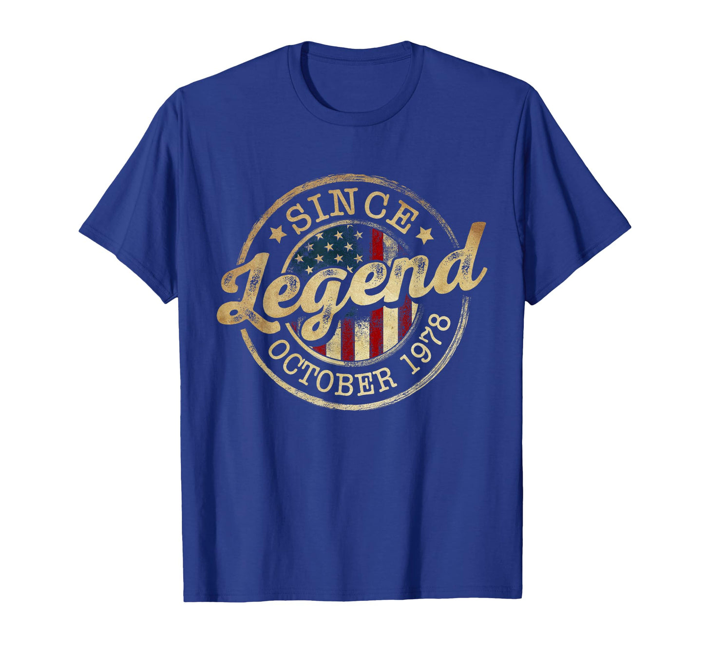 Legend Since October 1978 Vintage 47th Birthday Classic T-Shirt